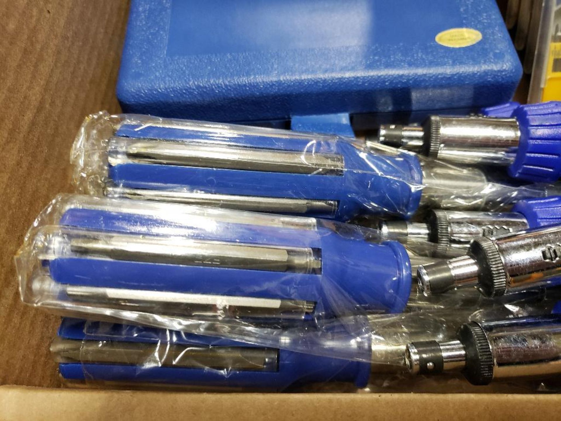 Large assortment of drill bit, screw driver, and bit sets. New as pictured. - Image 4 of 5