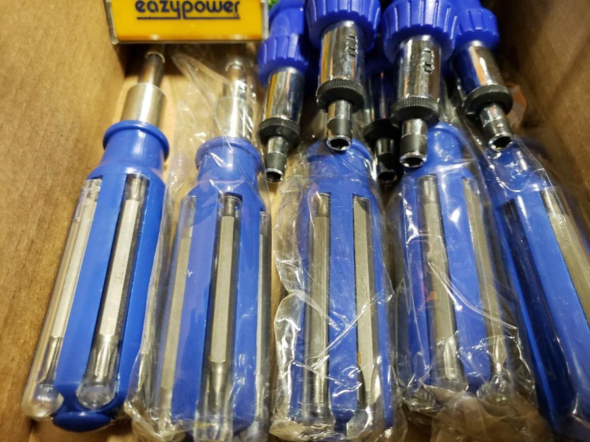 Large assortment of drill bit, screw driver, and bit sets. New as pictured. - Image 4 of 4