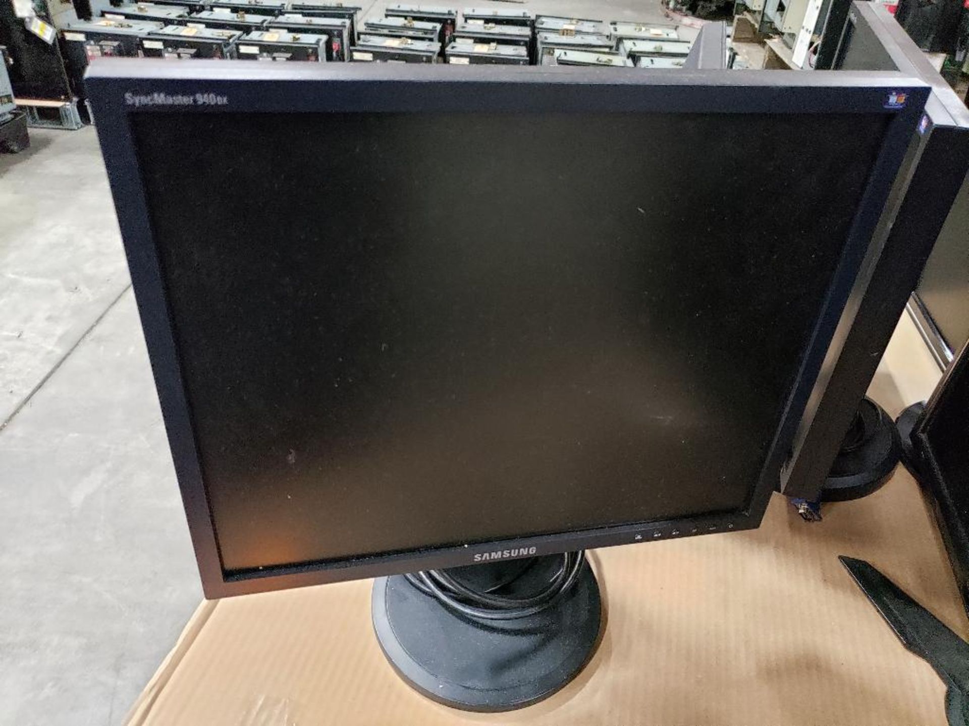 Qty 7 - Assorted flat panel monitors. - Image 4 of 14