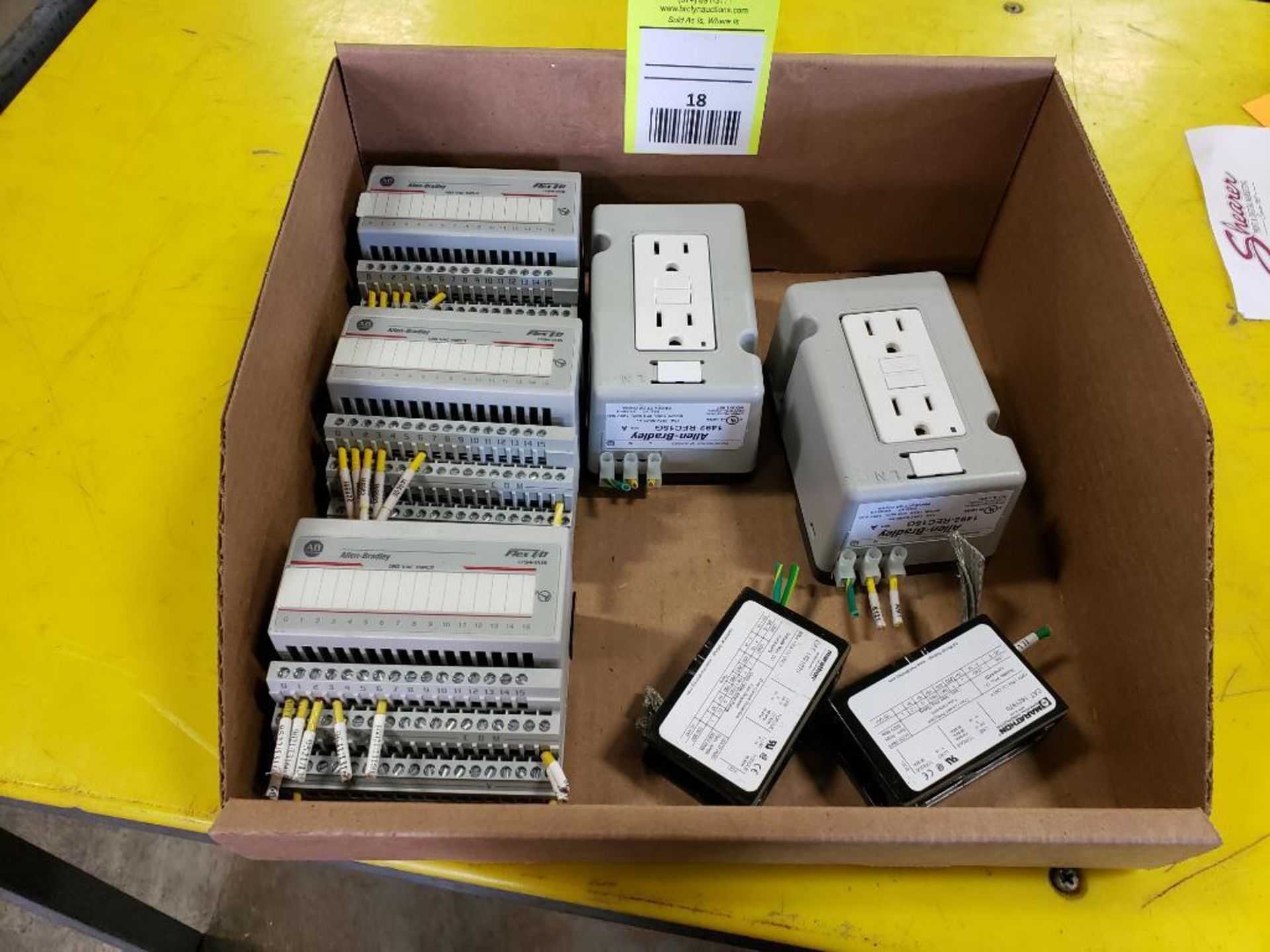 Qty 7 - Assorted electrical. Allen Bradley, Marathon.