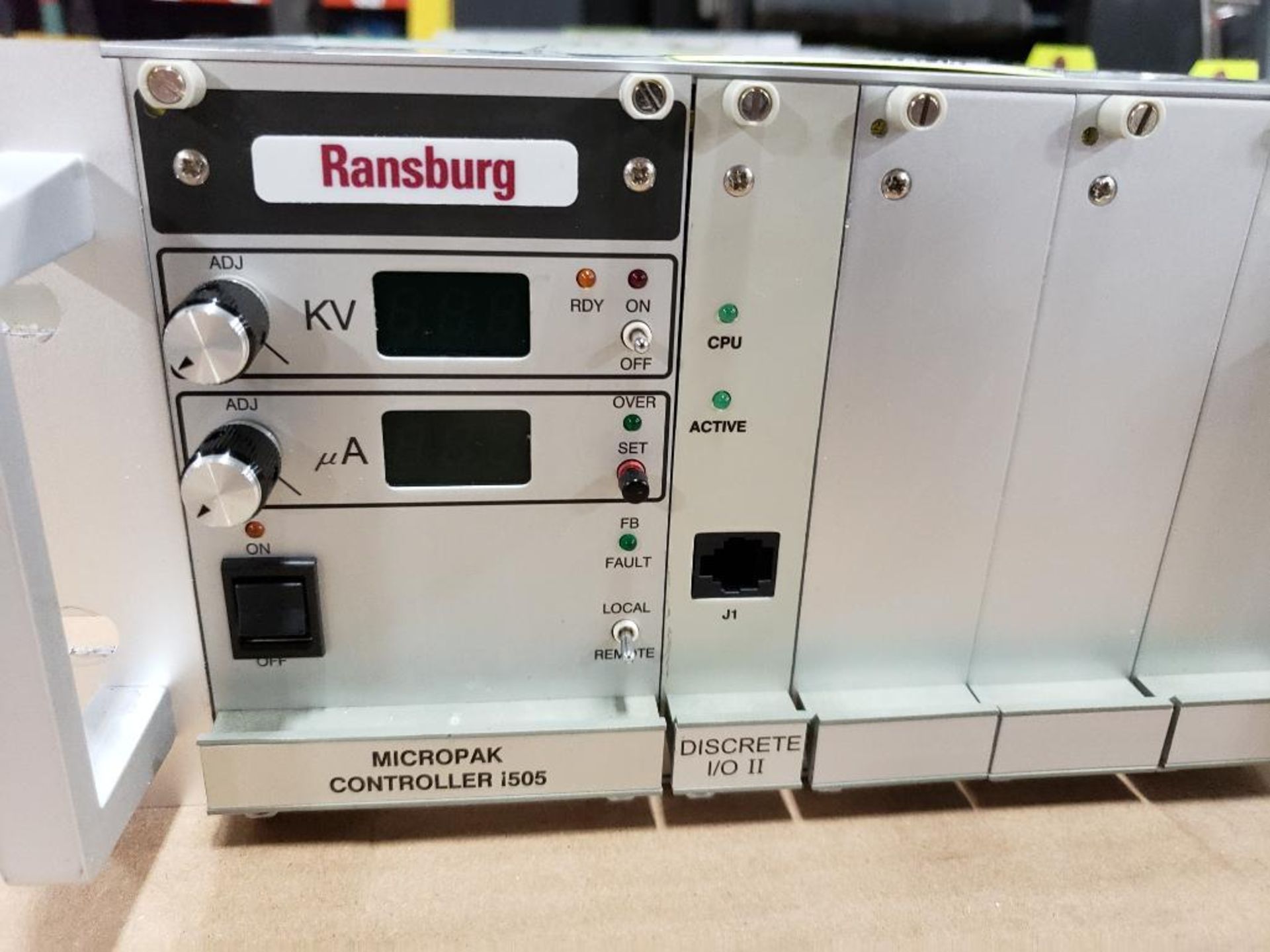 Ransburg 1505 Micropak Controller. Discrete I/O II Rack. - Image 2 of 4