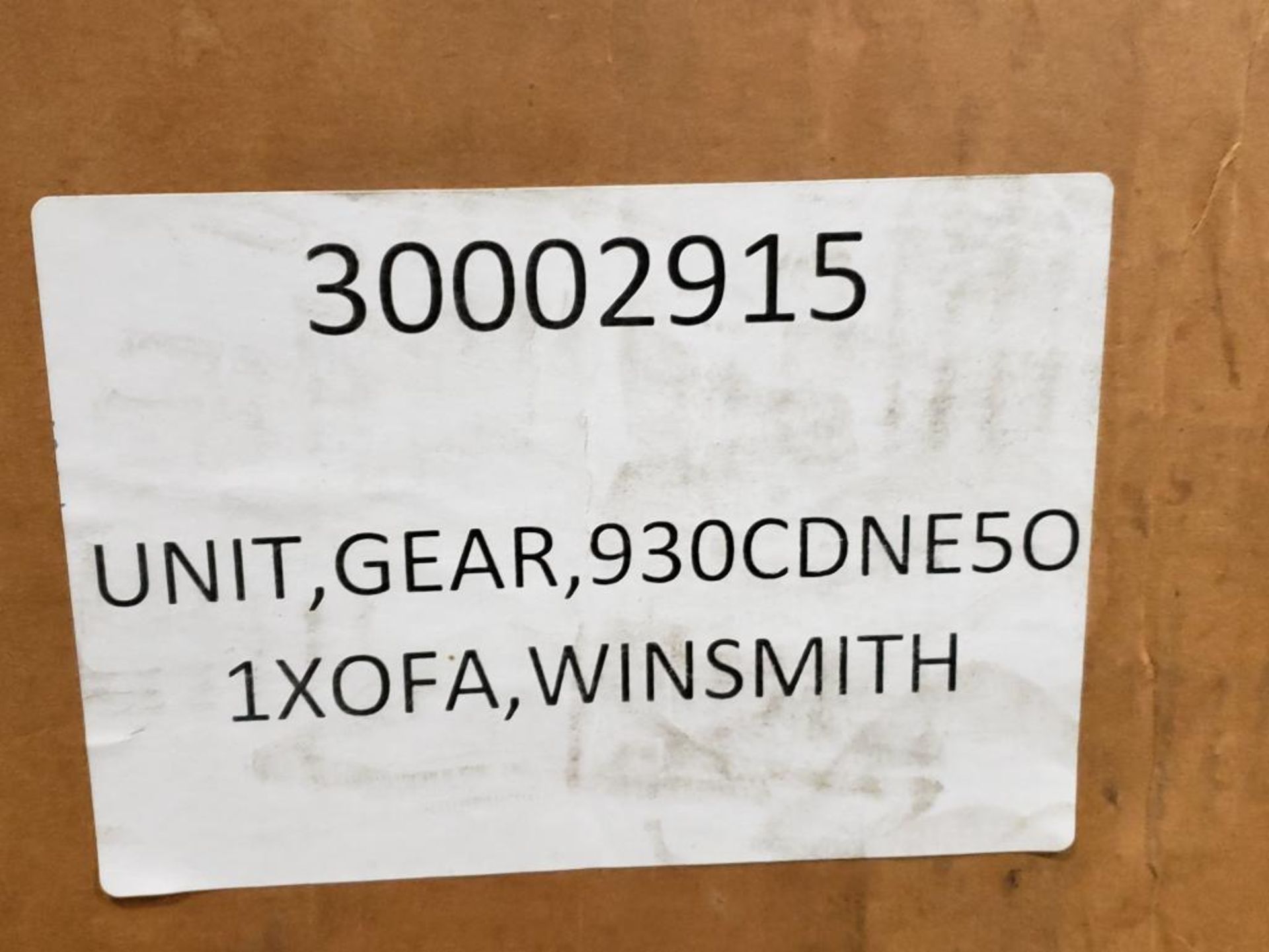 Winsmith Reducer 930CDNE501X0FA. - Image 3 of 8
