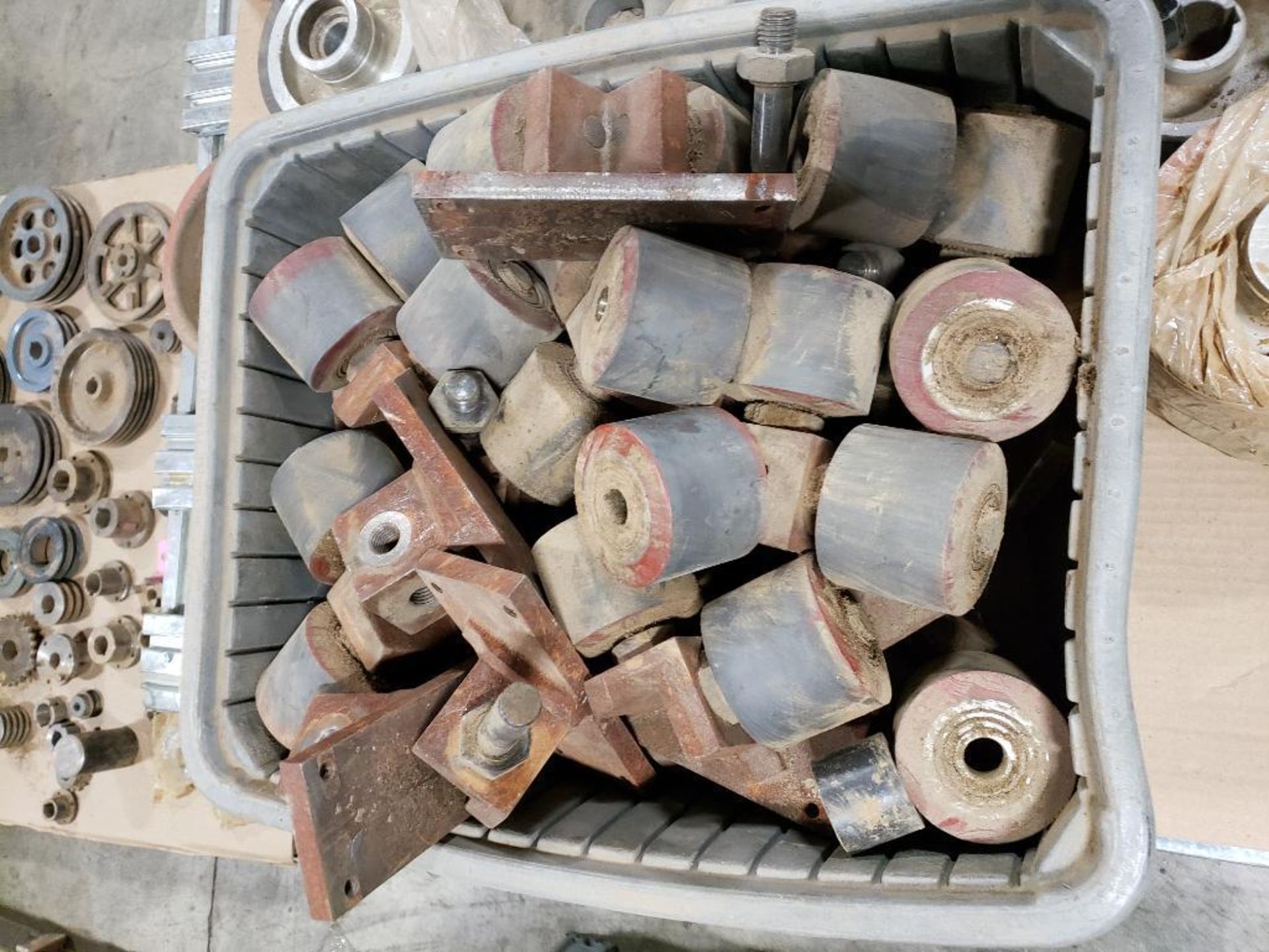 Pallet of assorted rollers press wheels. - Image 2 of 7