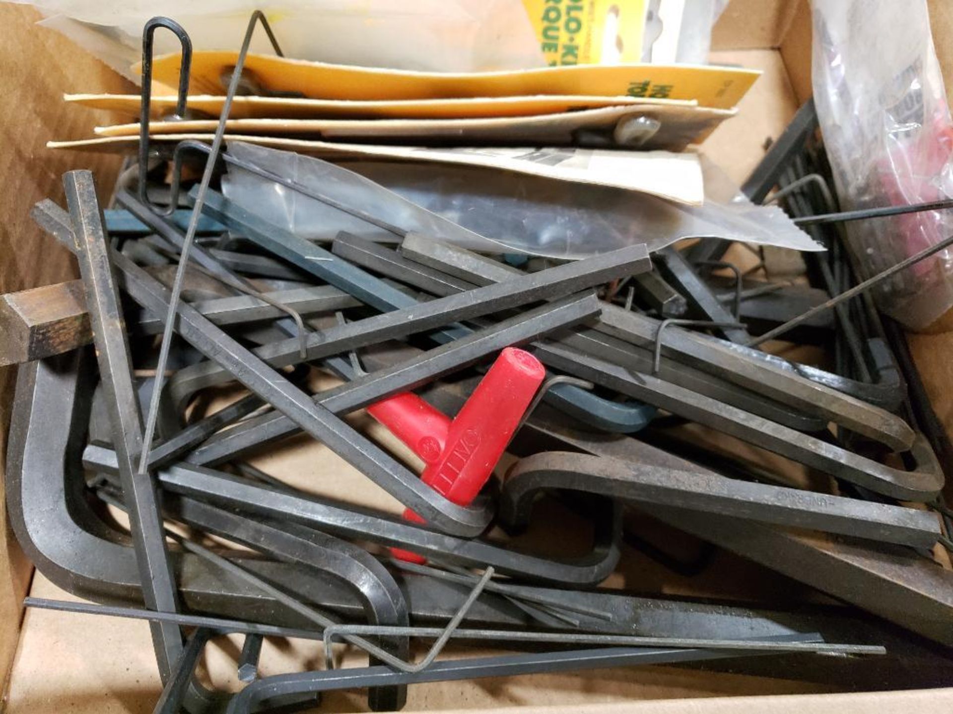 Large Qty of assorted allen wrenches. Holo-Krome and brands.