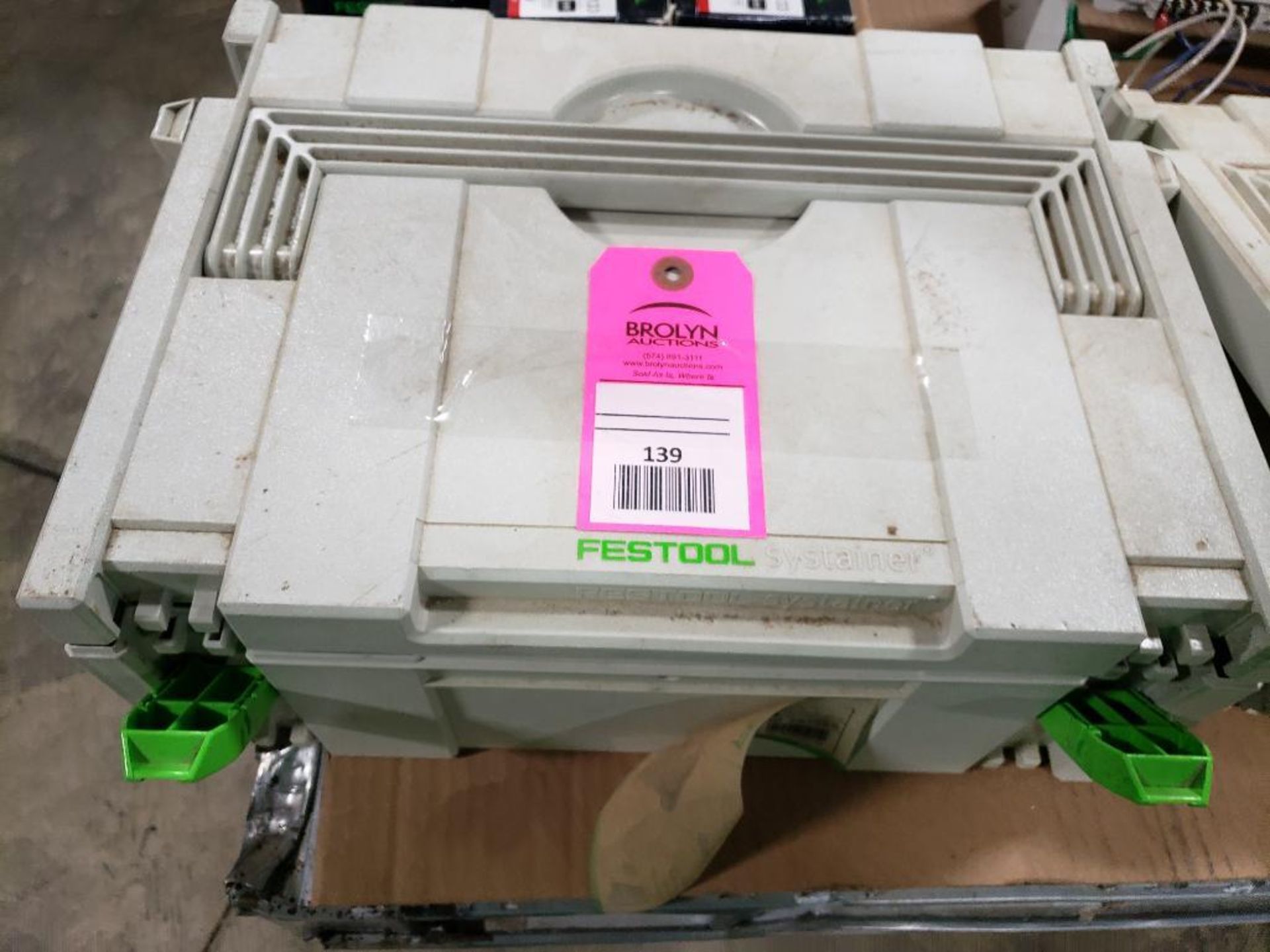 Festool DS-400-EQ sander. With case.