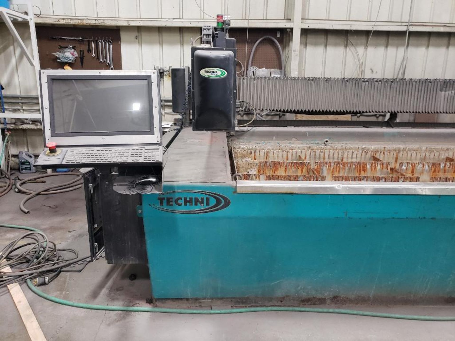 6ft x 12ft Techni Waterjet cutting table Model I-612 G2. - Image 39 of 65