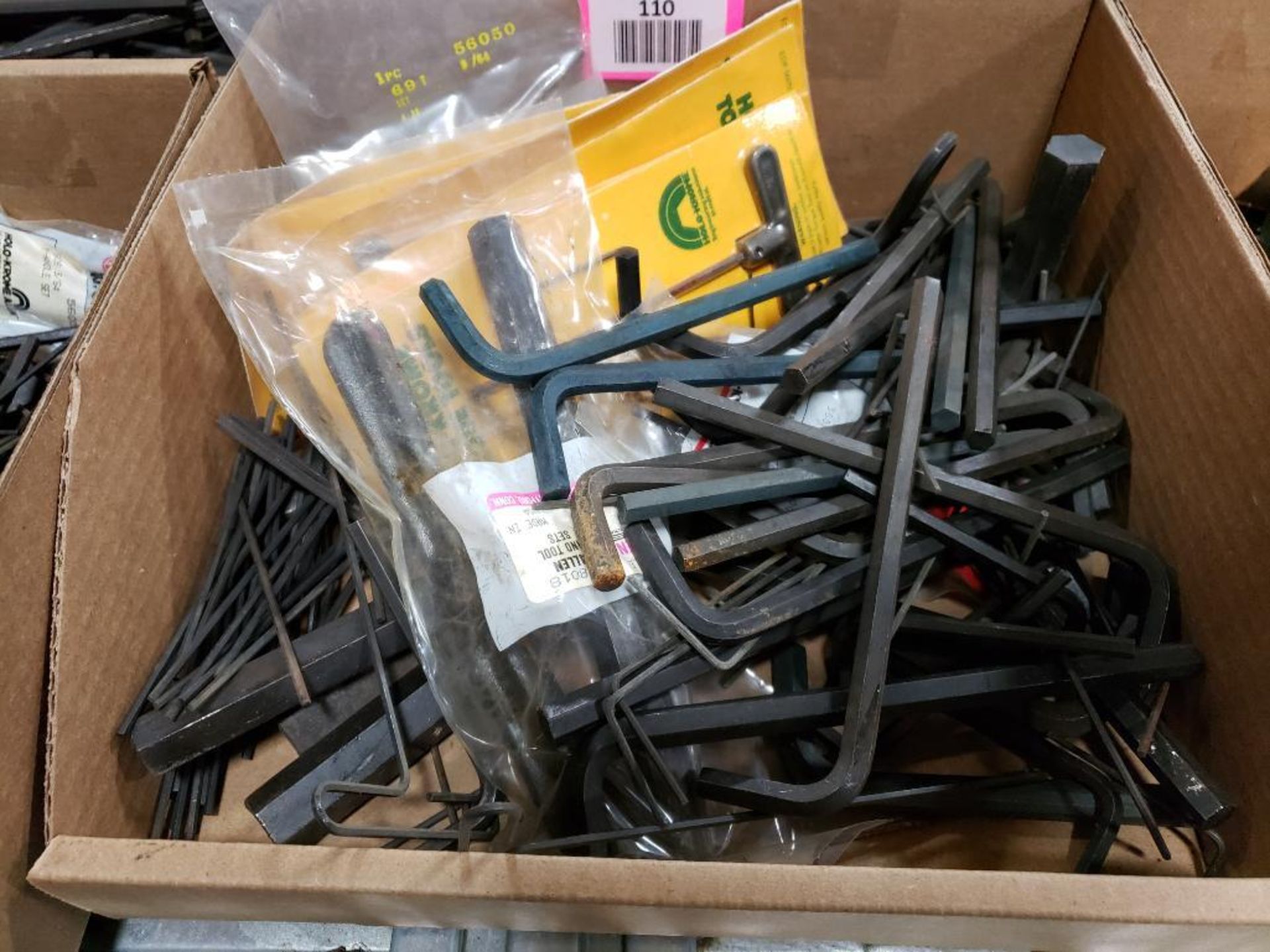 Large Qty of assorted allen wrenches. Holo-Krome and brands.