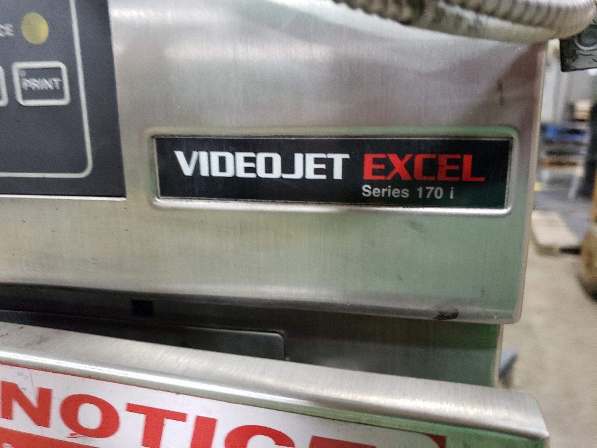 Videojet Excel Series 170-i ink jet marking machine. 100-240V. - Image 3 of 9