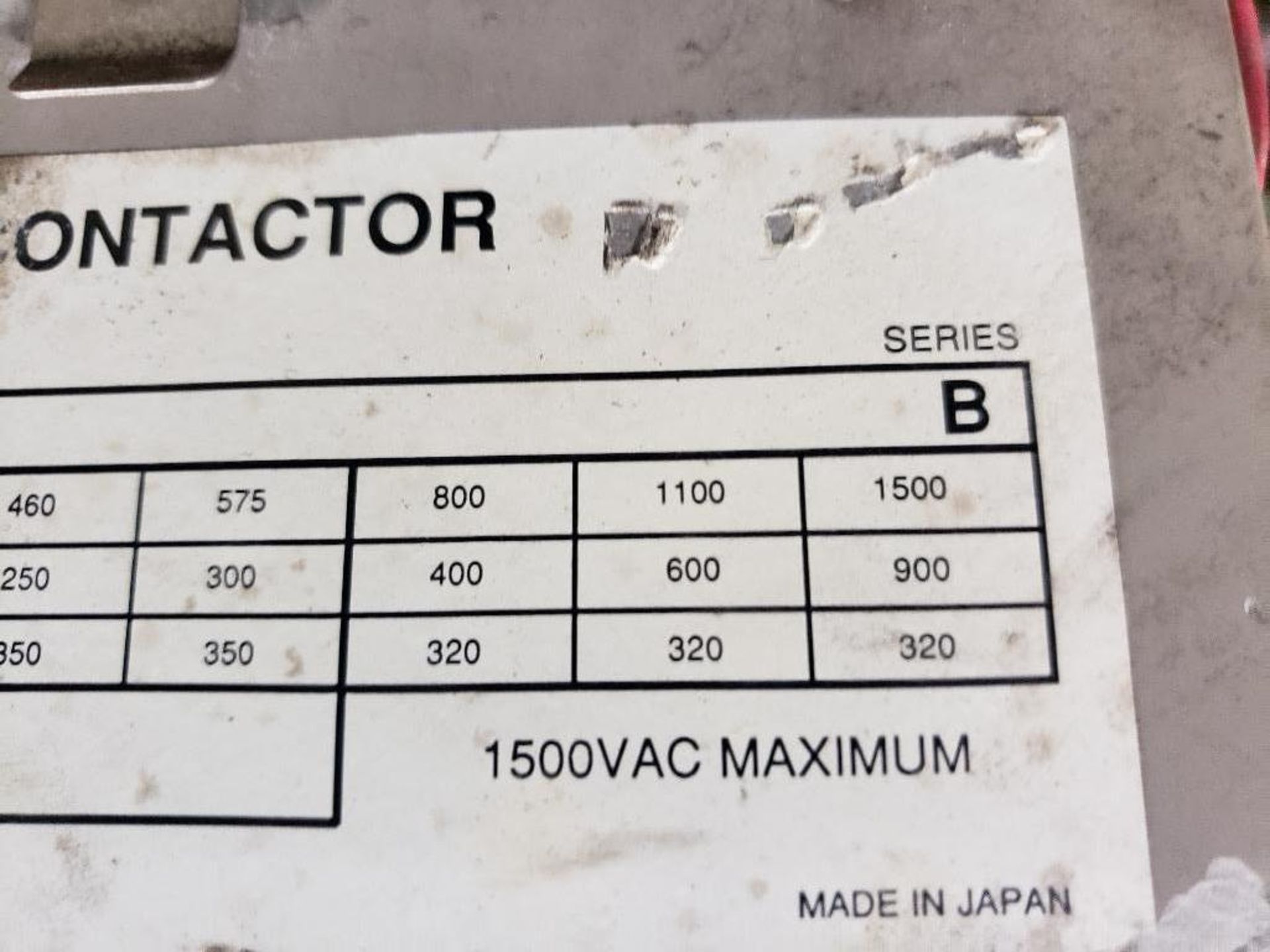 Allen Bradley vacuum contactor 1100-BOD93. - Image 6 of 6