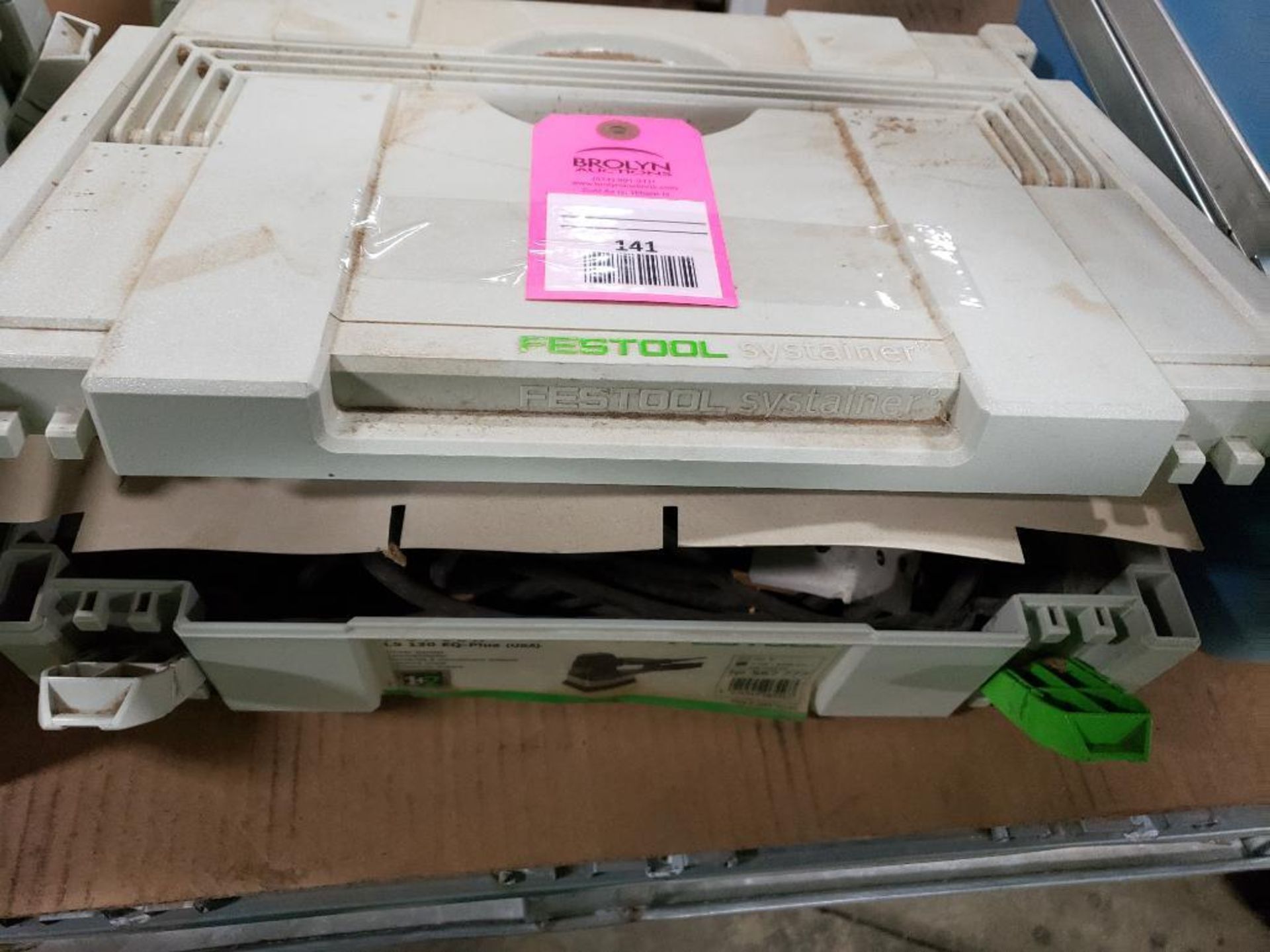 Festool LS-130-EQ sander. With case.