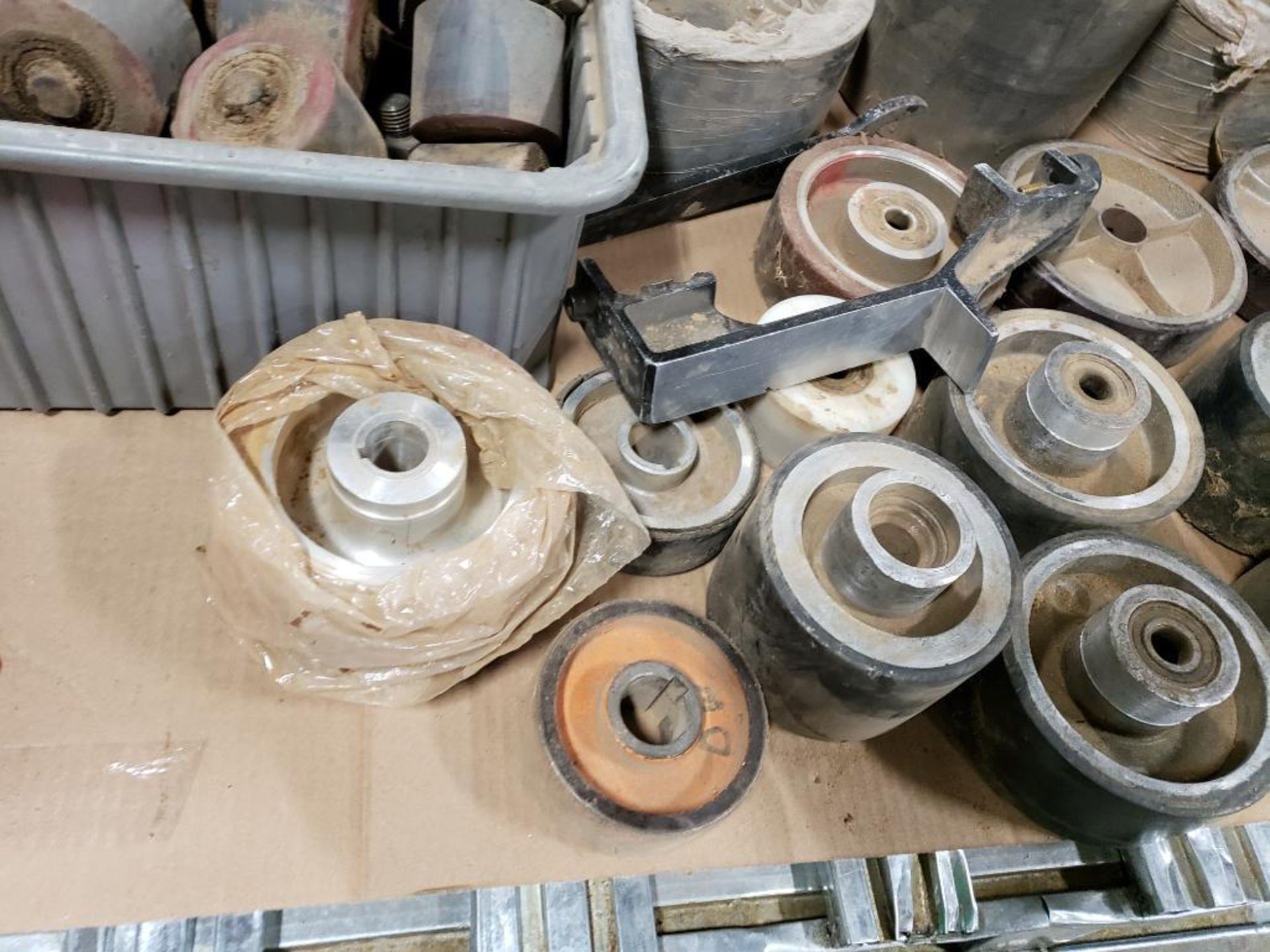 Pallet of assorted rollers press wheels. - Image 6 of 7