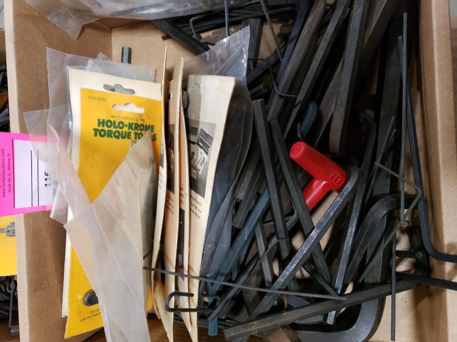 Large Qty of assorted allen wrenches. Holo-Krome and brands. - Image 2 of 3