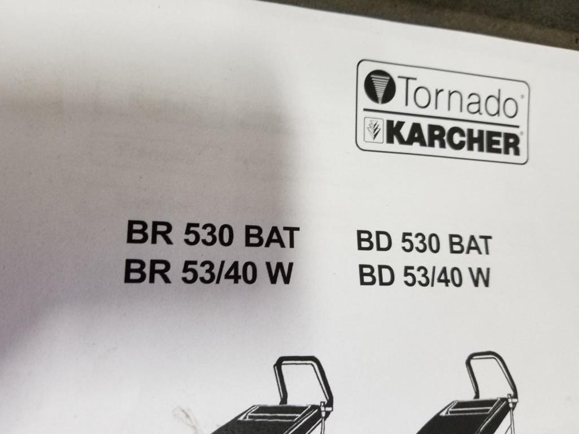 Karcher Tornado floor scrubber. Parts repairable. - Image 5 of 8