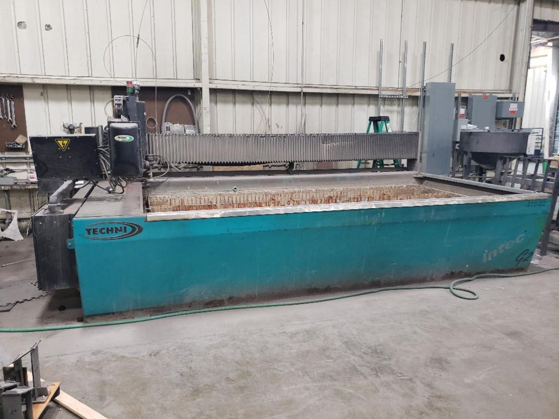 6ft x 12ft Techni Waterjet cutting table Model I-612 G2. - Image 36 of 65