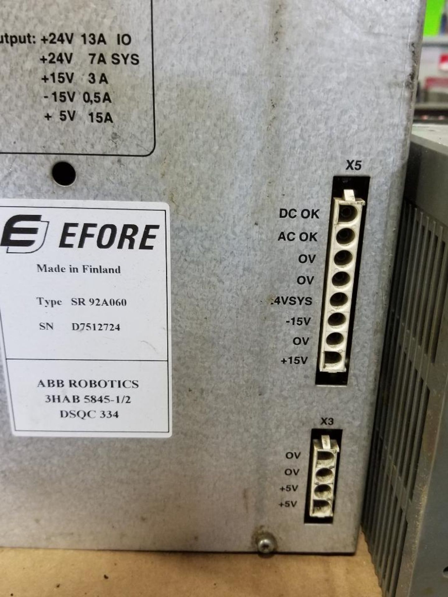 Efore SR-92A060 power supply module. - Bild 5 aus 7