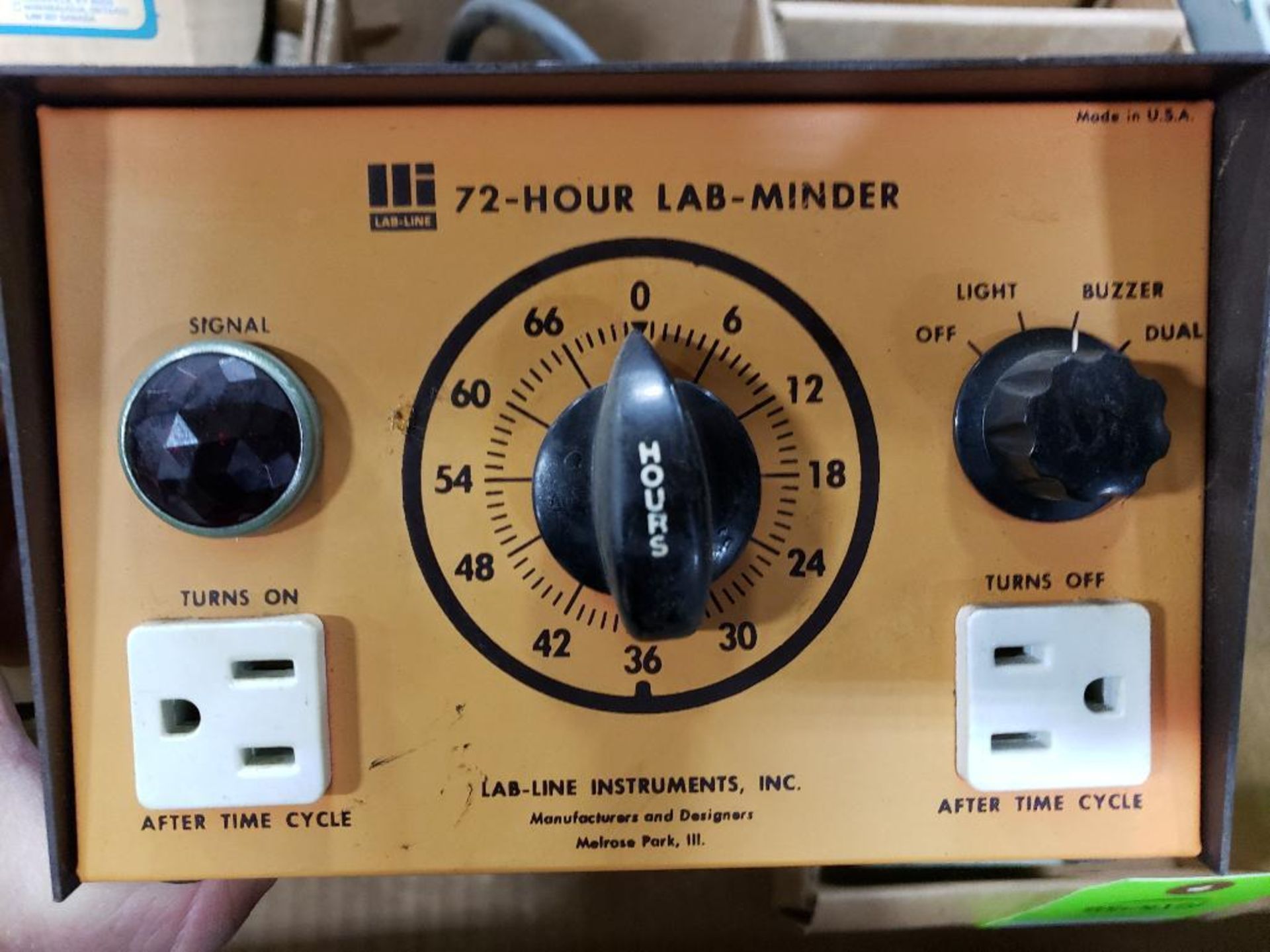 Lab-Line 72-Hour Lab-Minder. Model 1430.