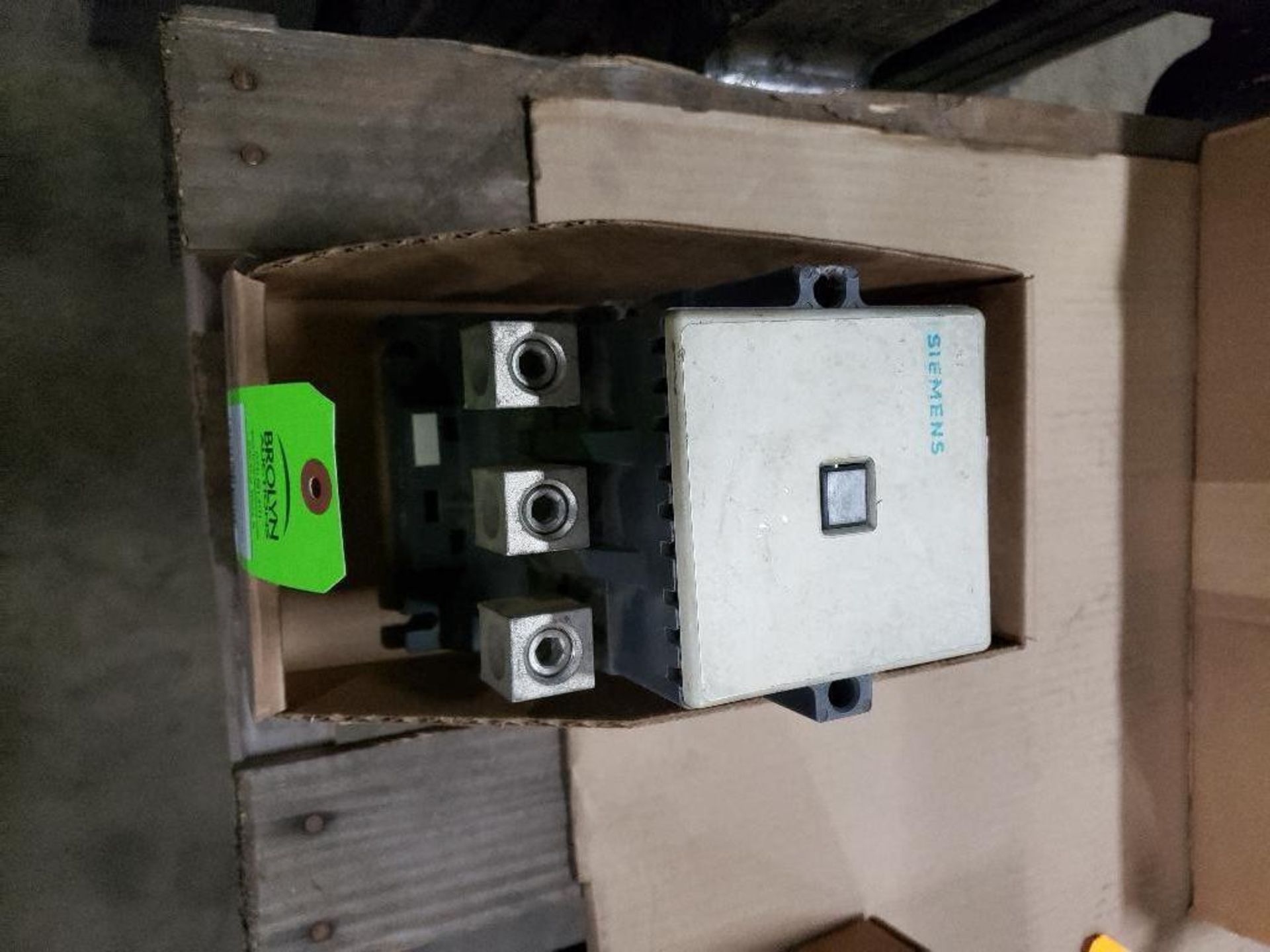 Siemens contactor.