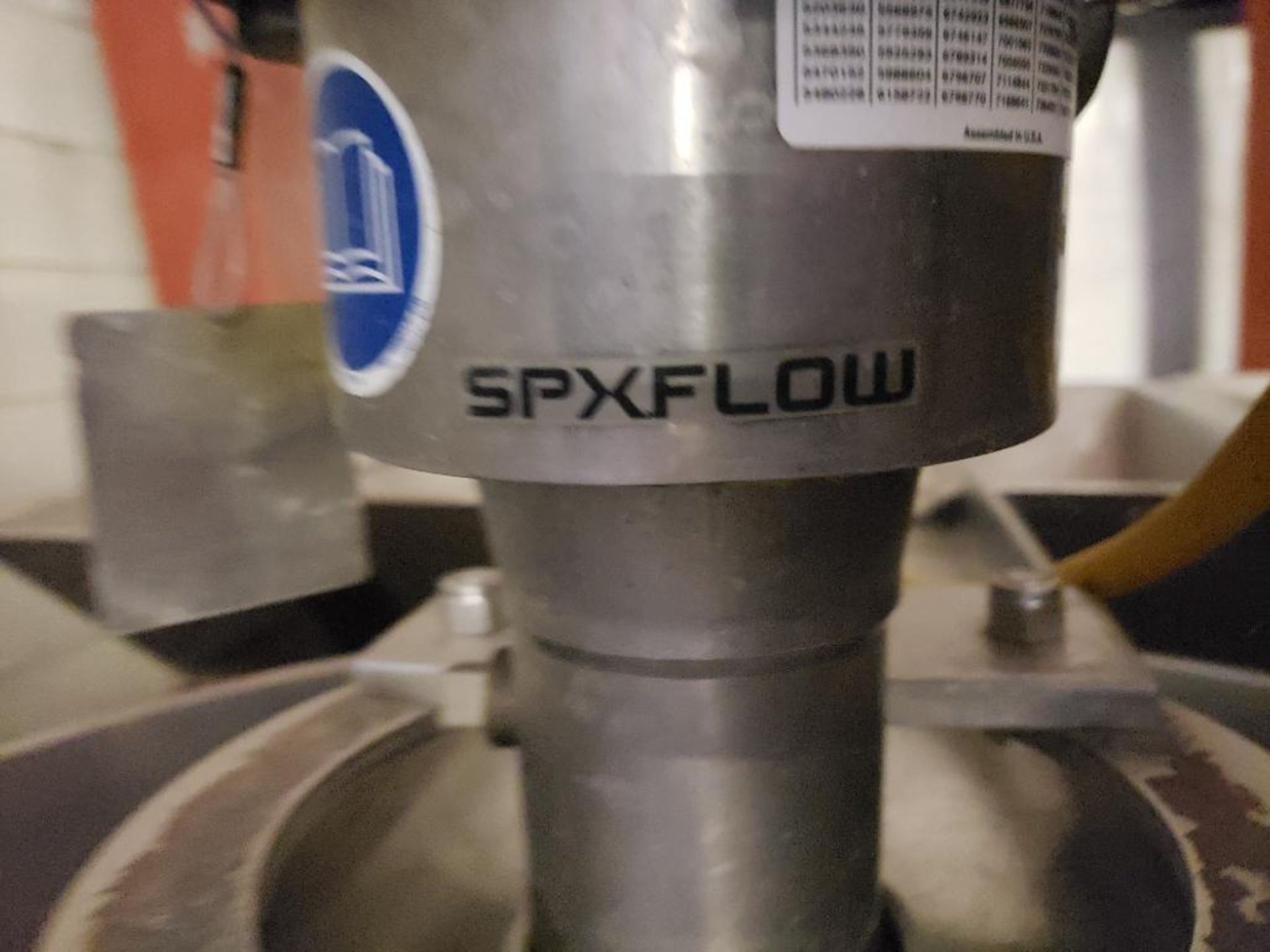 Stainless steel kettle mixer with SPXFlow lightnin mixer. - Image 3 of 11