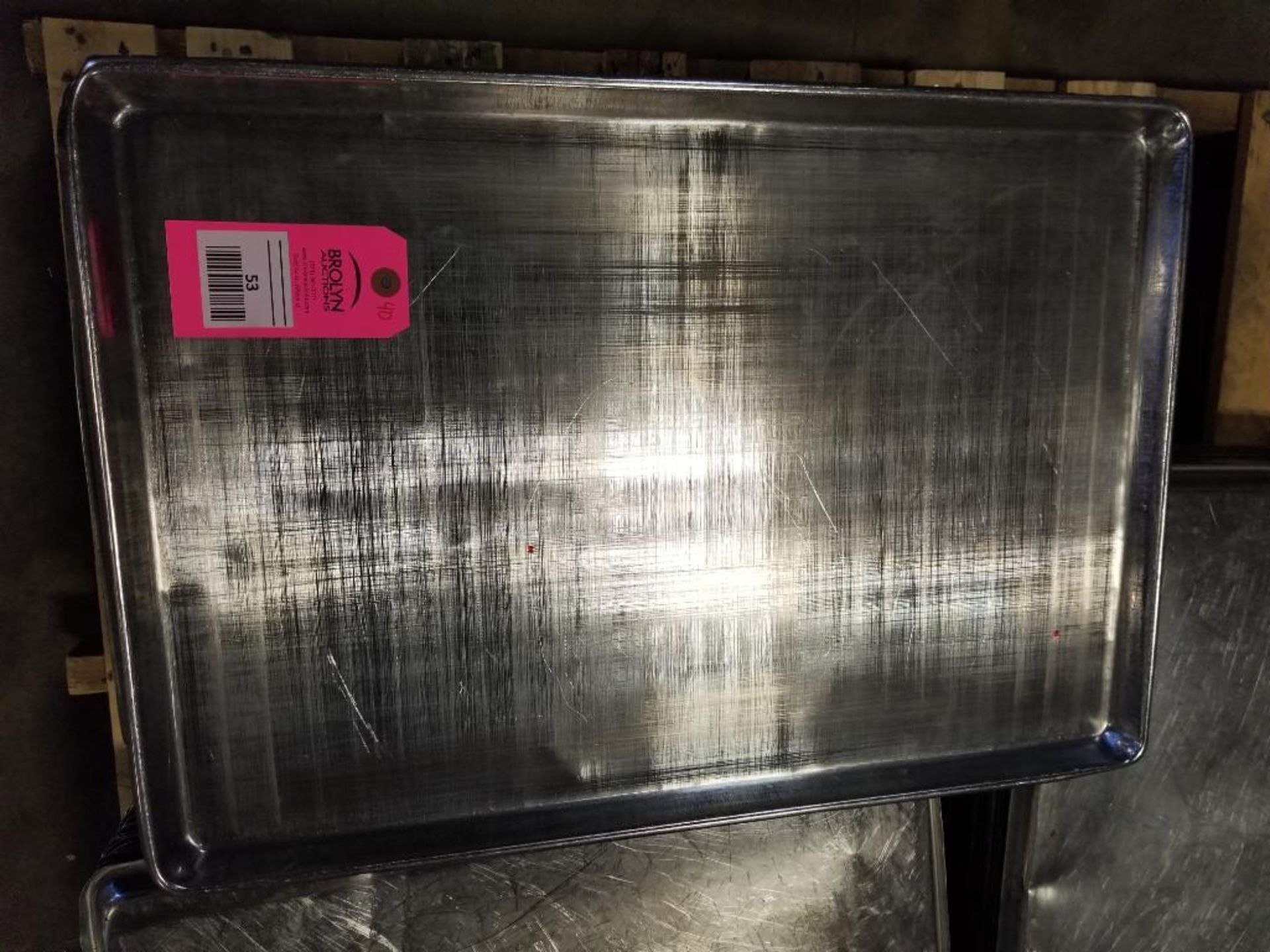 Qty 40 - Baking sheet pan. 18" W x 26" D. - Image 2 of 2