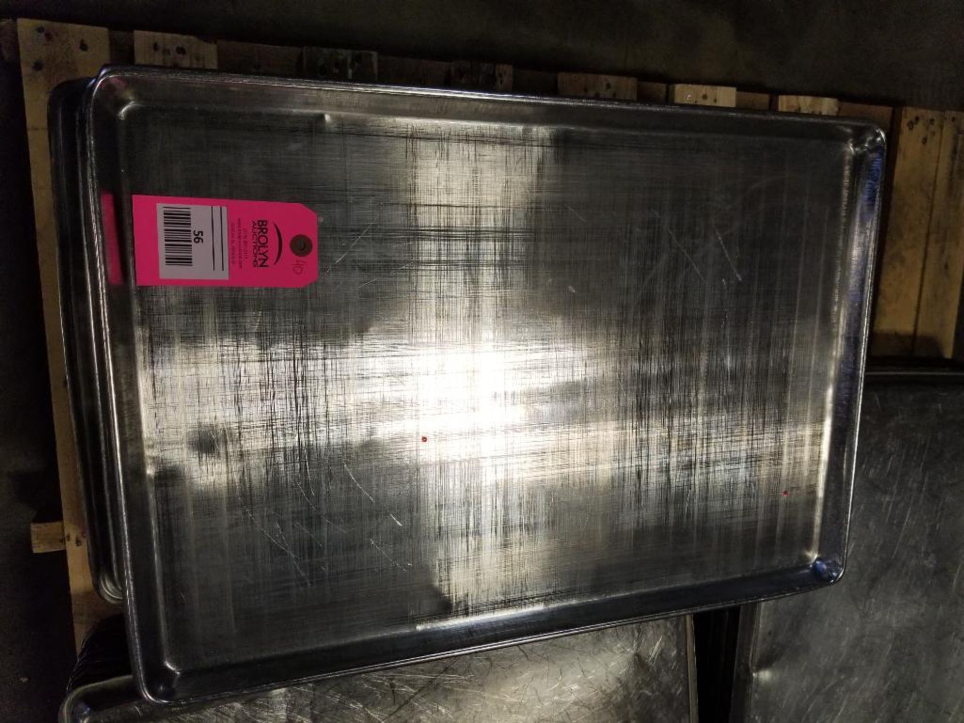 Qty 40 - Baking sheet pan. 18" W x 26" D. - Image 2 of 2