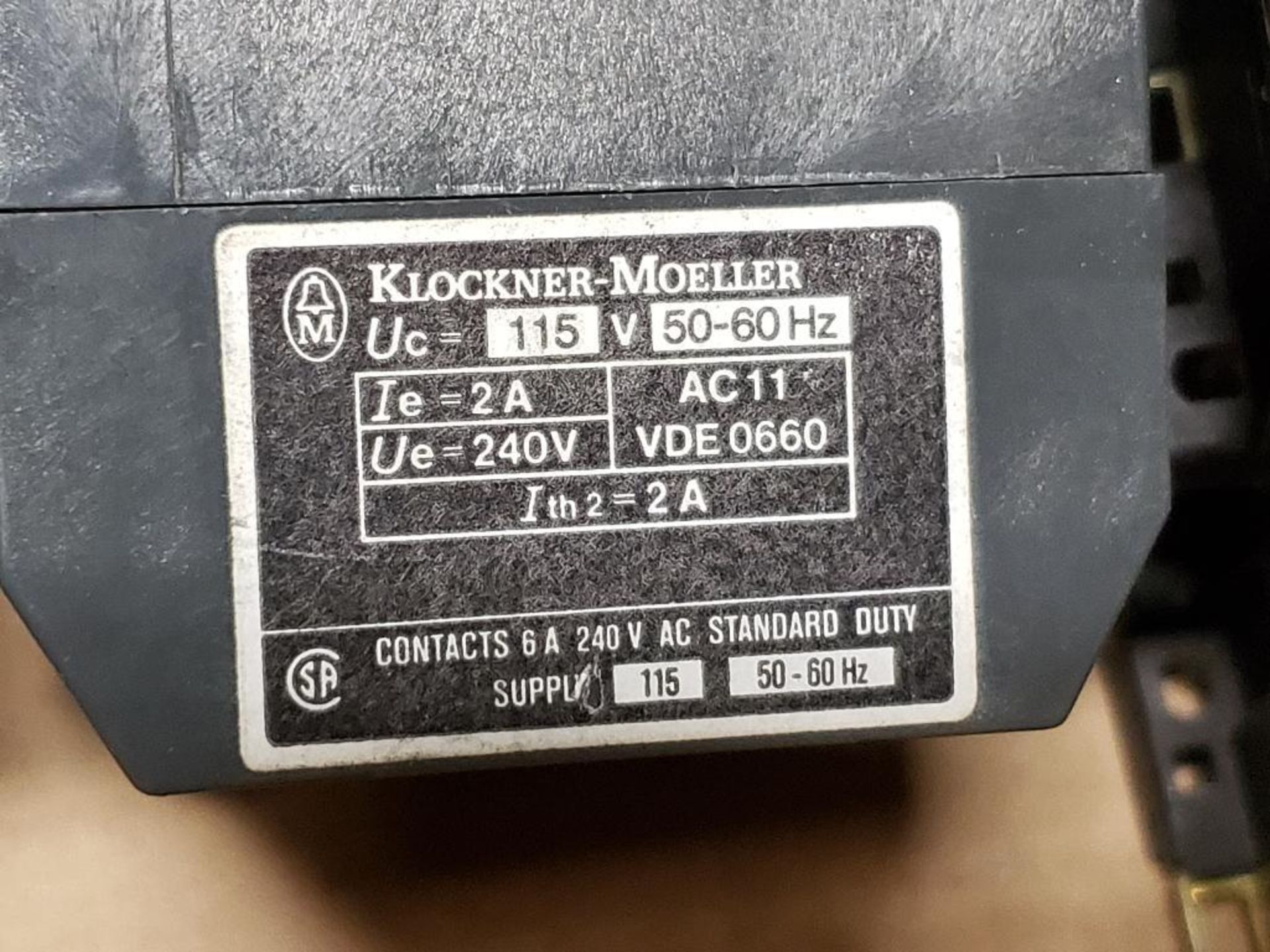 Assorted electrical contactors. Moeller, Sprecher+Schuh. - Image 7 of 7