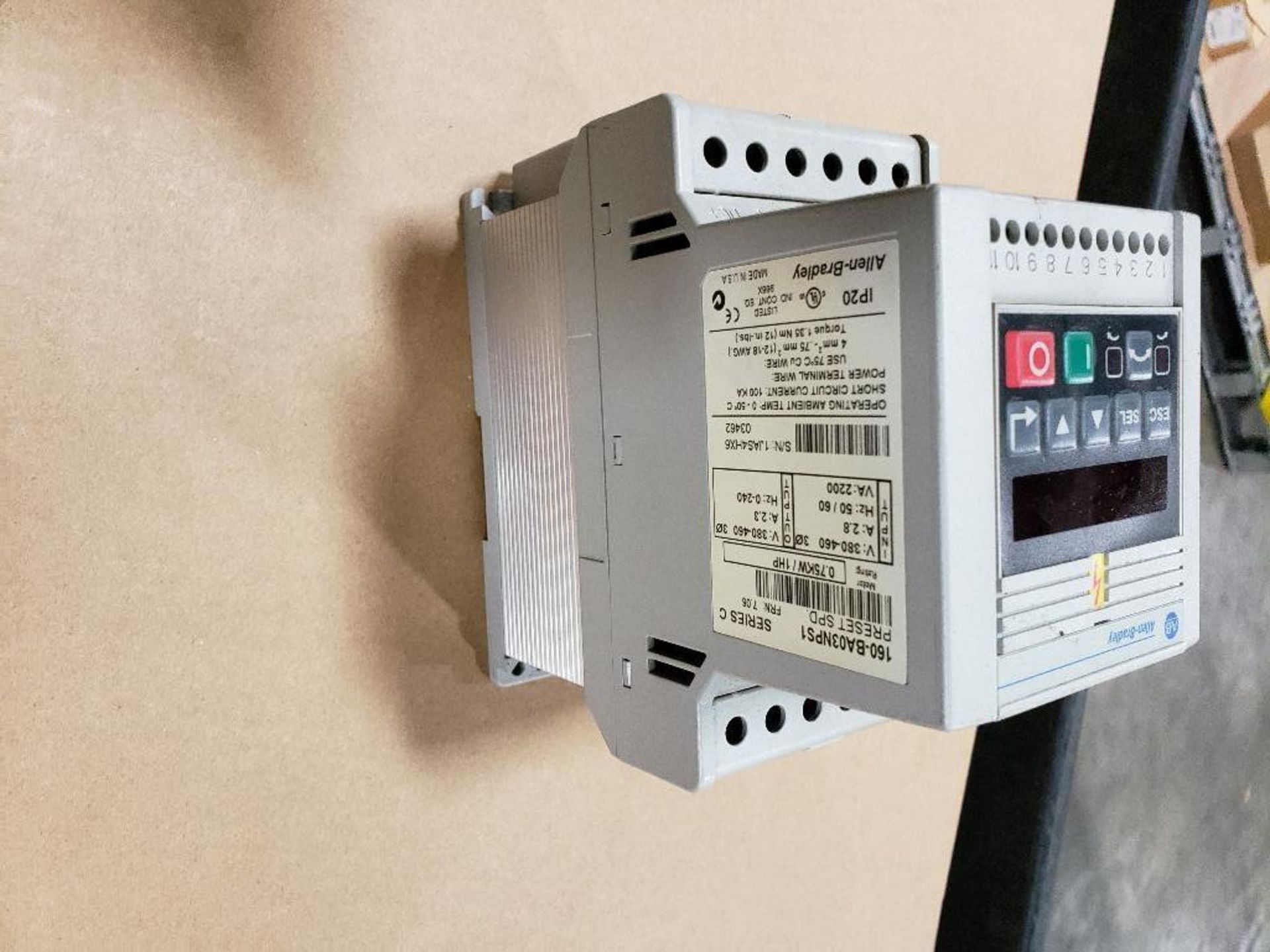 Allen Bradley 160-BA03NPS1 preset speed controller. - Image 2 of 3