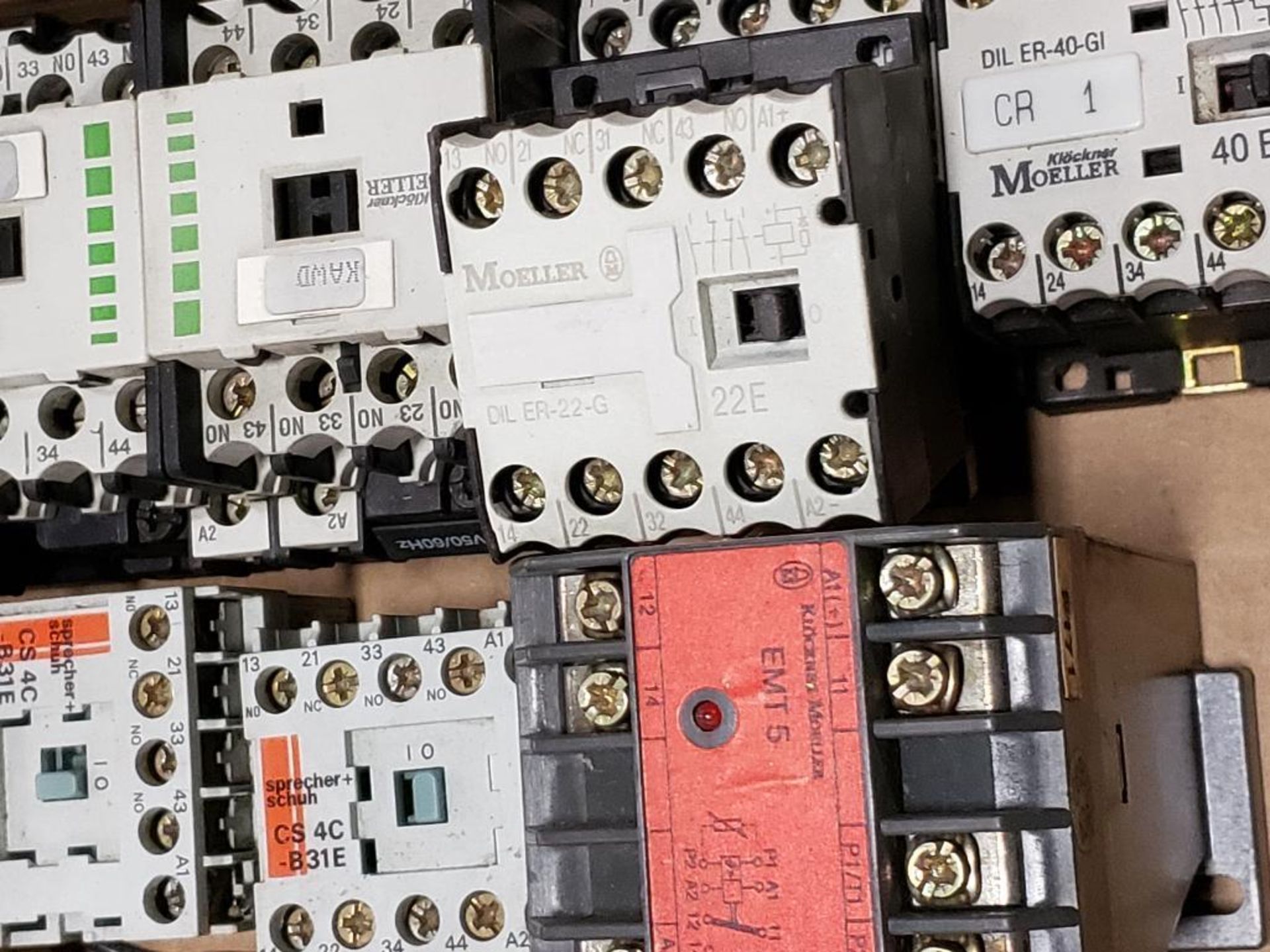 Assorted electrical contactors. Moeller, Sprecher+Schuh. - Image 4 of 7