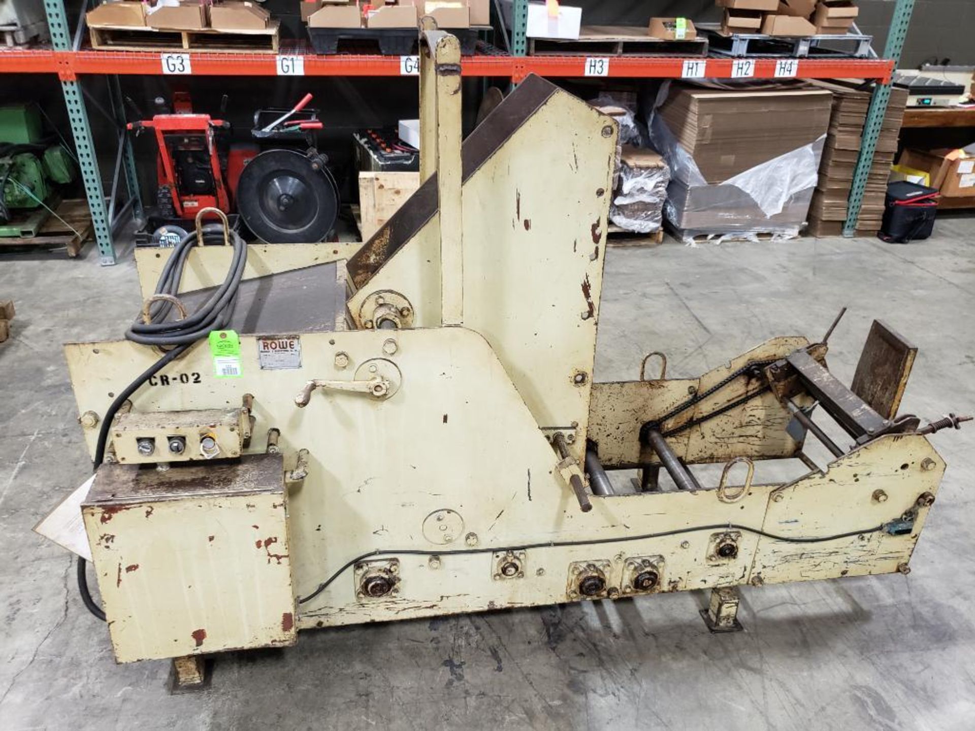 Rowe 3015J coil cradle. 3000LBS Capacity, 15" Wide, 48" O.D. - Image 14 of 15