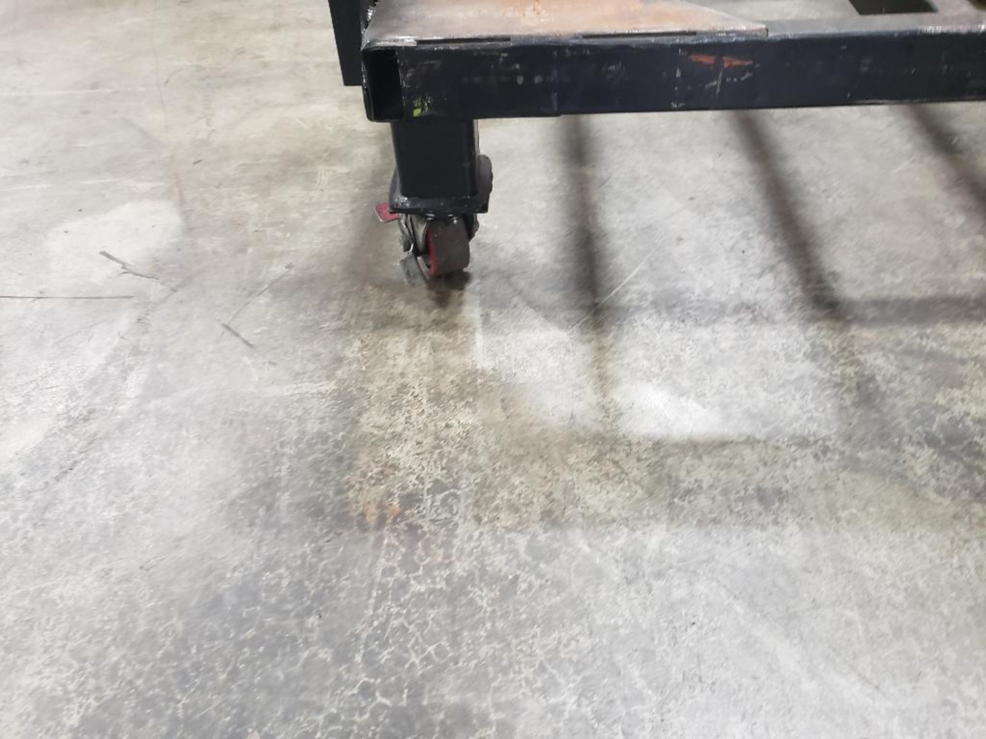 Industrial work cart. 38x47x51. Overall LxWxH. Base is 13" off of floor. - Image 3 of 8