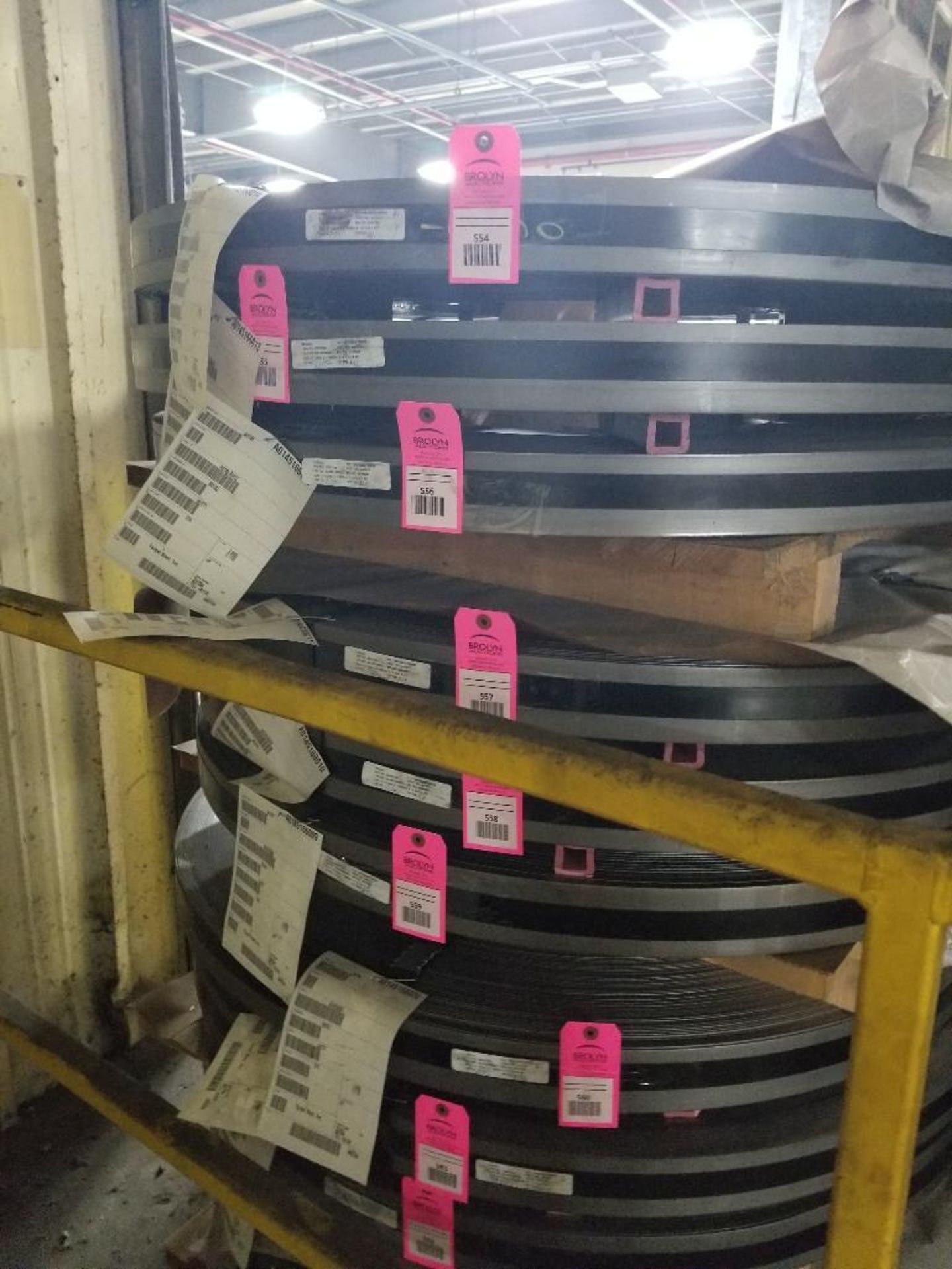 **Bulk bids lots 528-723** Approx 309,178 lbs of new old stock coil steel. - Image 29 of 33