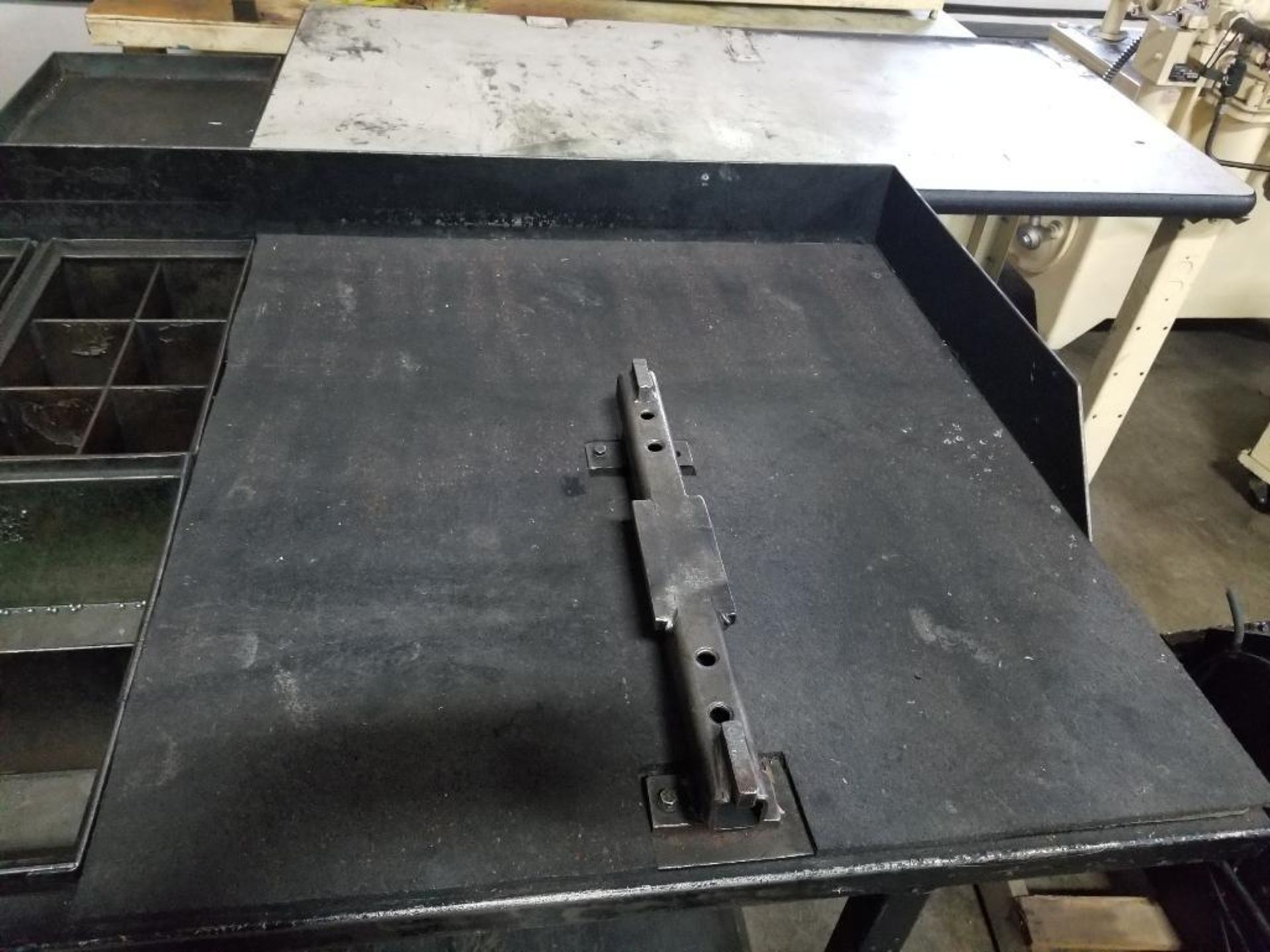 Industrial work table. 84x35x39. LxWxH. - Image 4 of 10