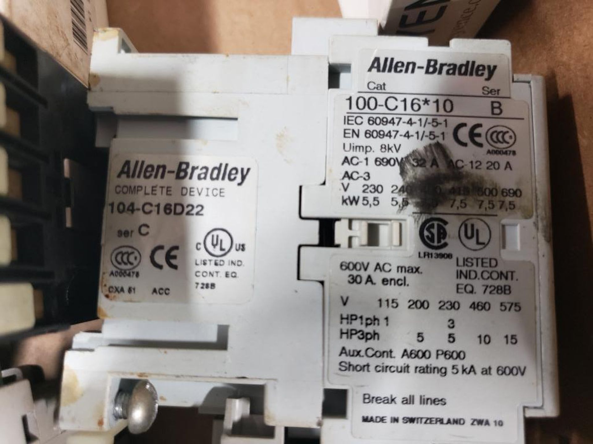 Assorted electrical. Ashcroft, Allen Bradley, Orion. - Image 12 of 12