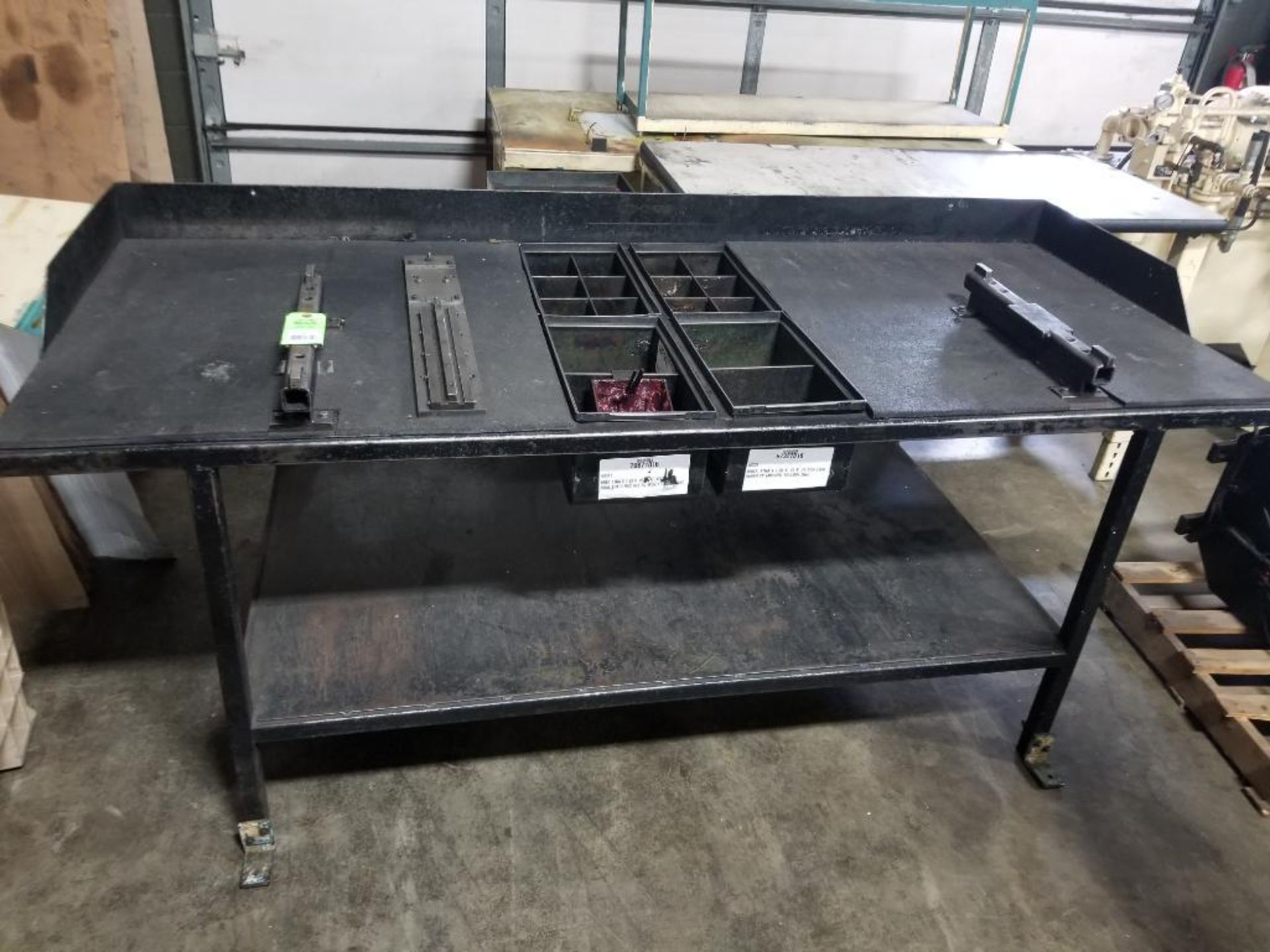 Industrial work table. 84x35x39. LxWxH.