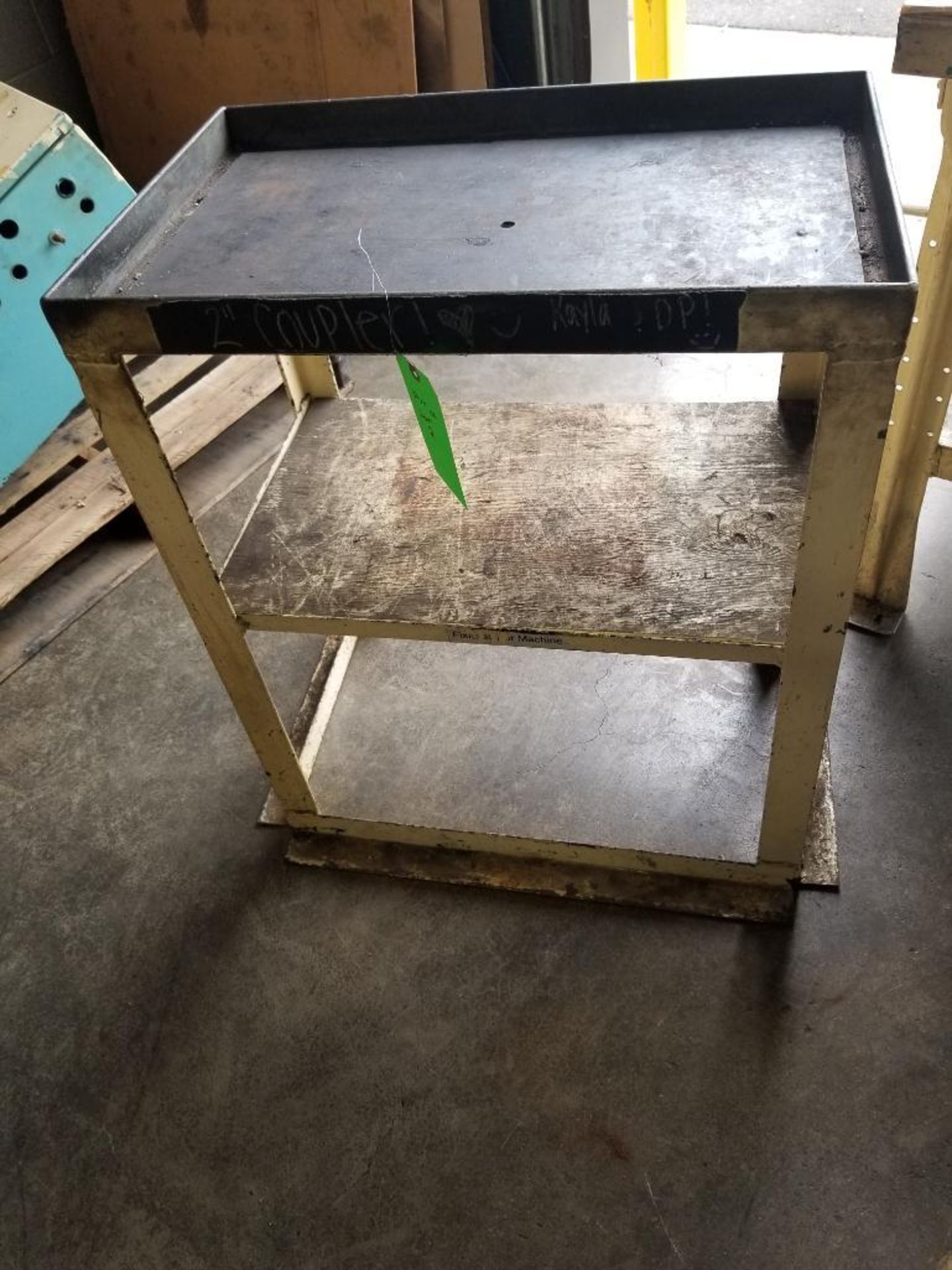 Qty 2 - Industrial work bench. 60x30x36, 26x16x32. LxWxH. - Image 4 of 5