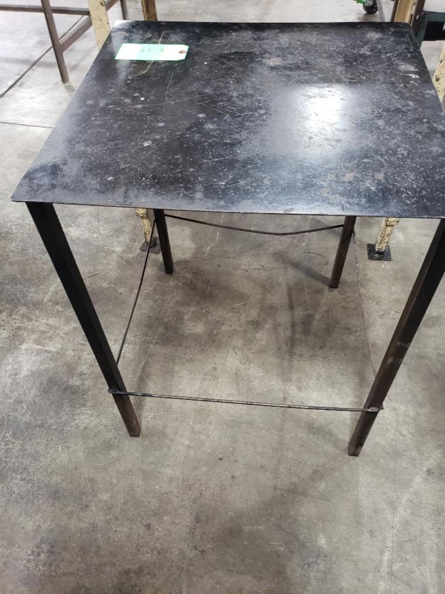 Qty 2 - Industrial work tables. 39x21x38, 24x24x30. LxWxH. - Image 5 of 6