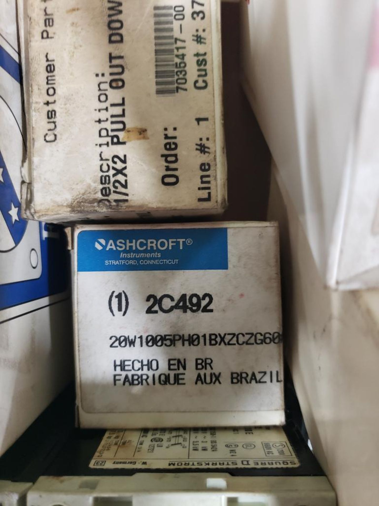 Assorted electrical. Ashcroft, Allen Bradley, Orion. - Image 4 of 12