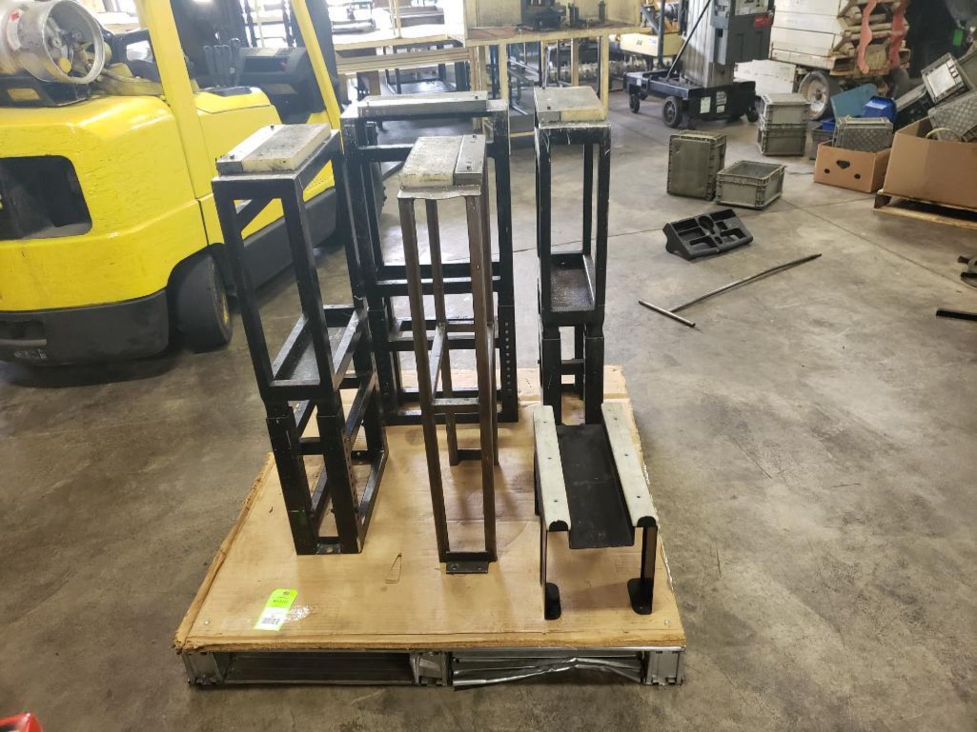 Qty 5 - Parts / fixture work tables. 38"Hx17"W.