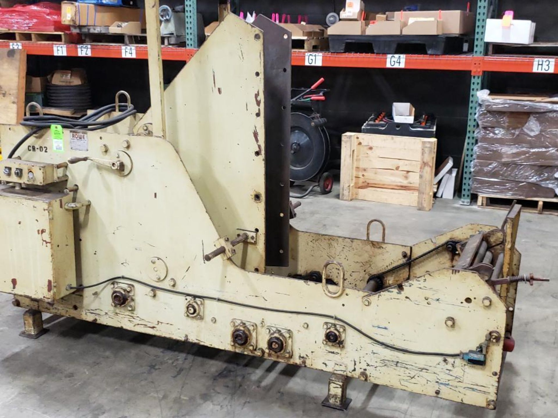 Rowe 3015J coil cradle. 3000LBS Capacity, 15" Wide, 48" O.D. - Image 12 of 15