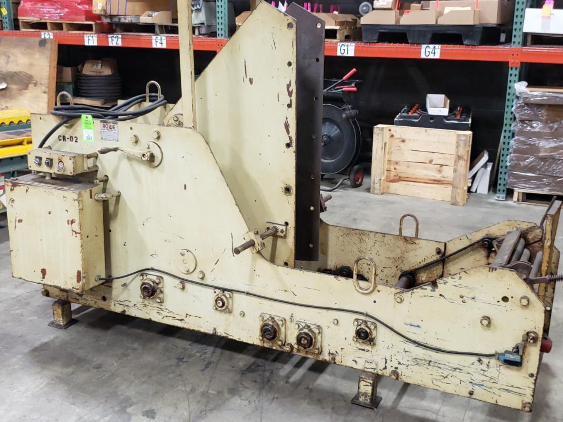 Rowe 3015J coil cradle. 3000LBS Capacity, 15" Wide, 48" O.D. - Image 13 of 15