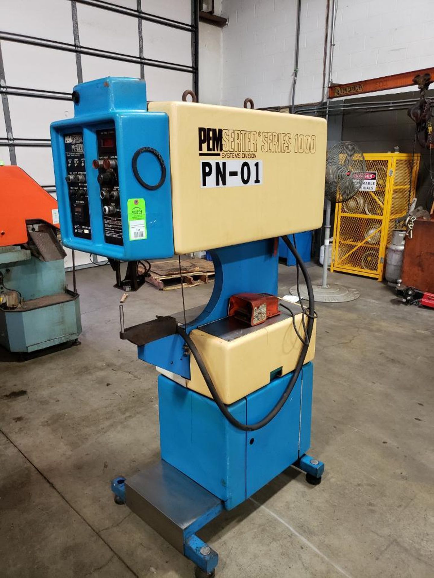 PEMserter Systems PS-1000 Insertion machine.