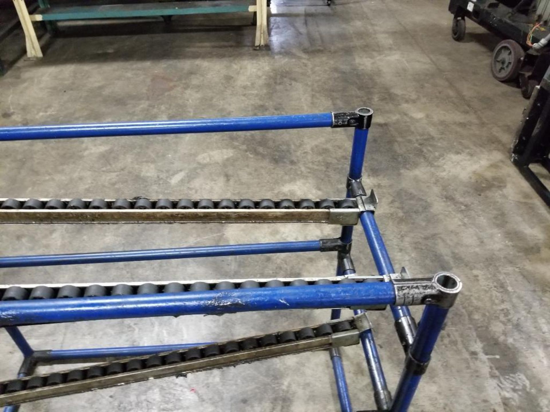 Qty 2 - Two-level roller racks. 39x19x33 each. LxWxH. - Image 8 of 11