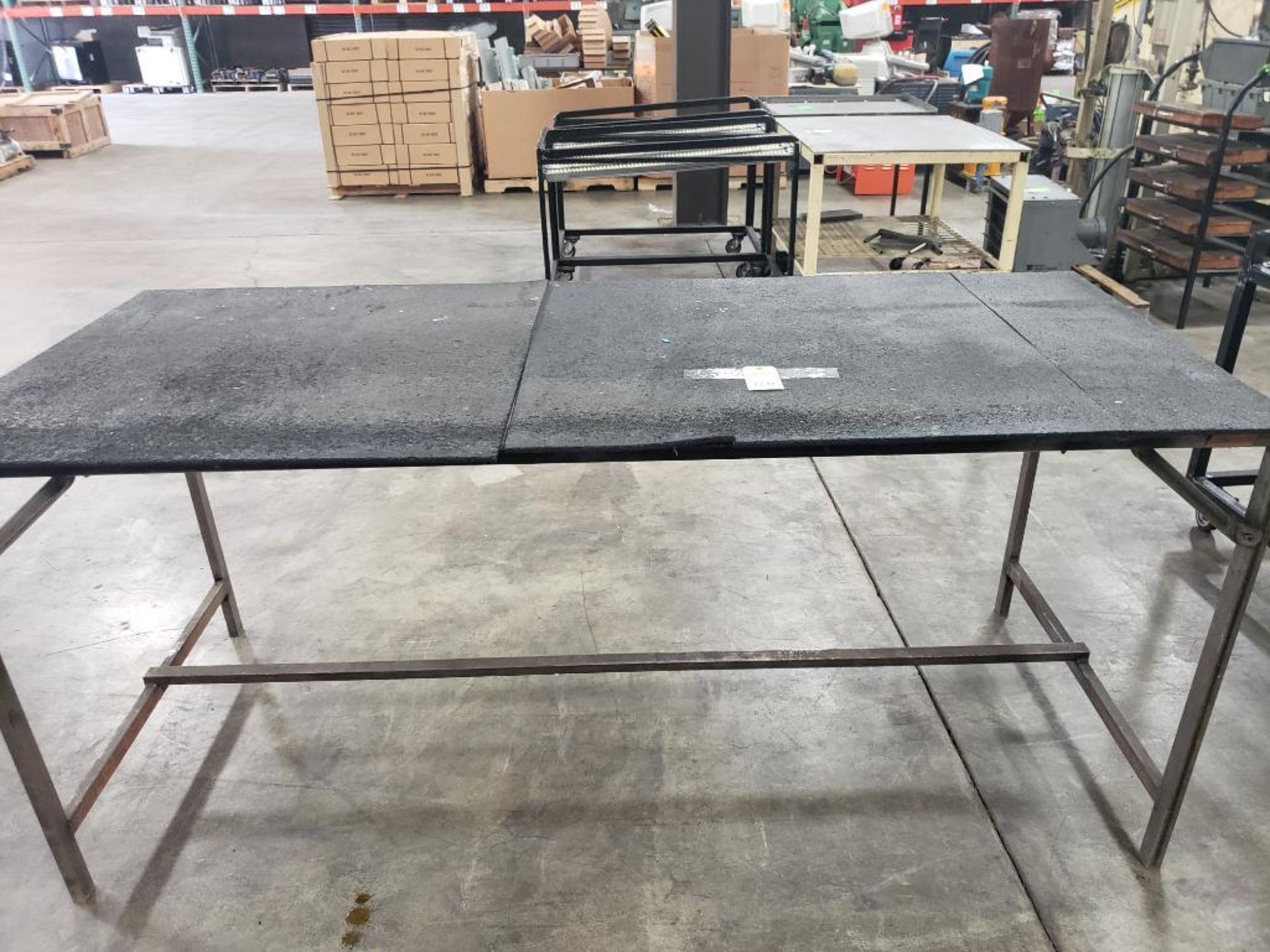 Industrial work table. 85x36x37. LxWxH.