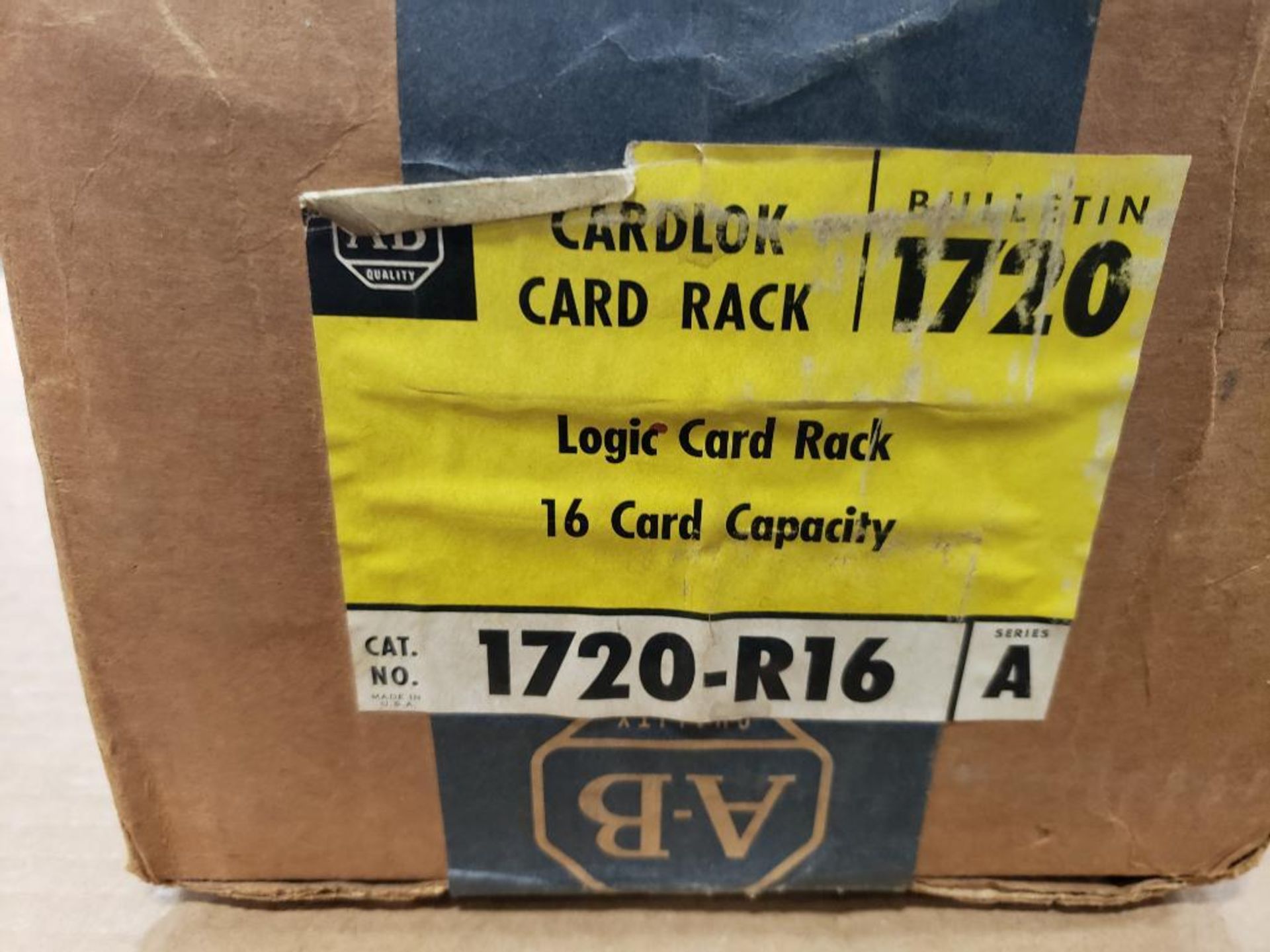 Allen Bradley 1720-R16 Logic Card Rack 16-Card. new in Box. - Image 2 of 4