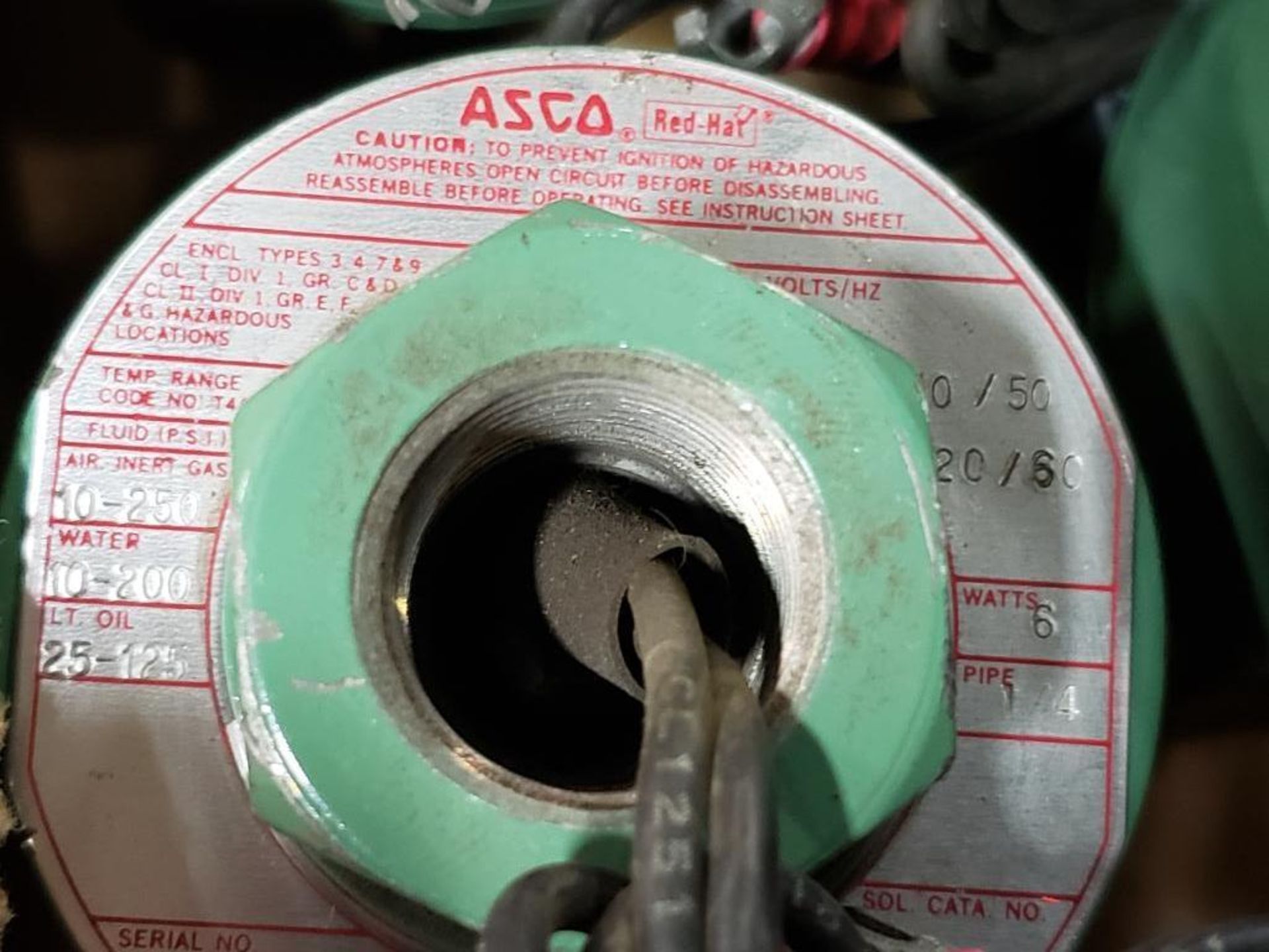 Qty 6 - Assorted ASCO solenoid coil. - Image 5 of 8