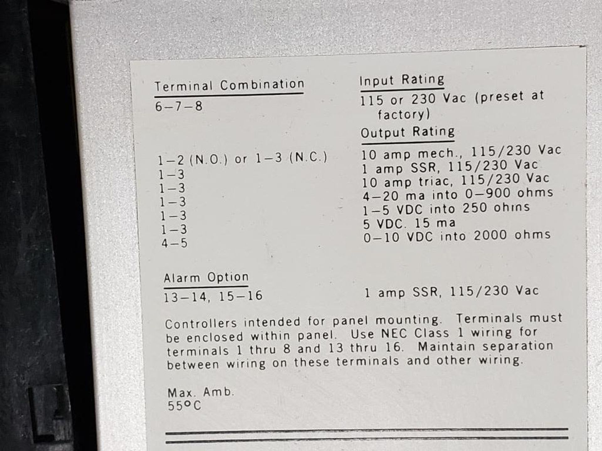 Qty 3 - Assorted electrical meters. Thermo-Electric, Ultra-Therm. - Image 6 of 12