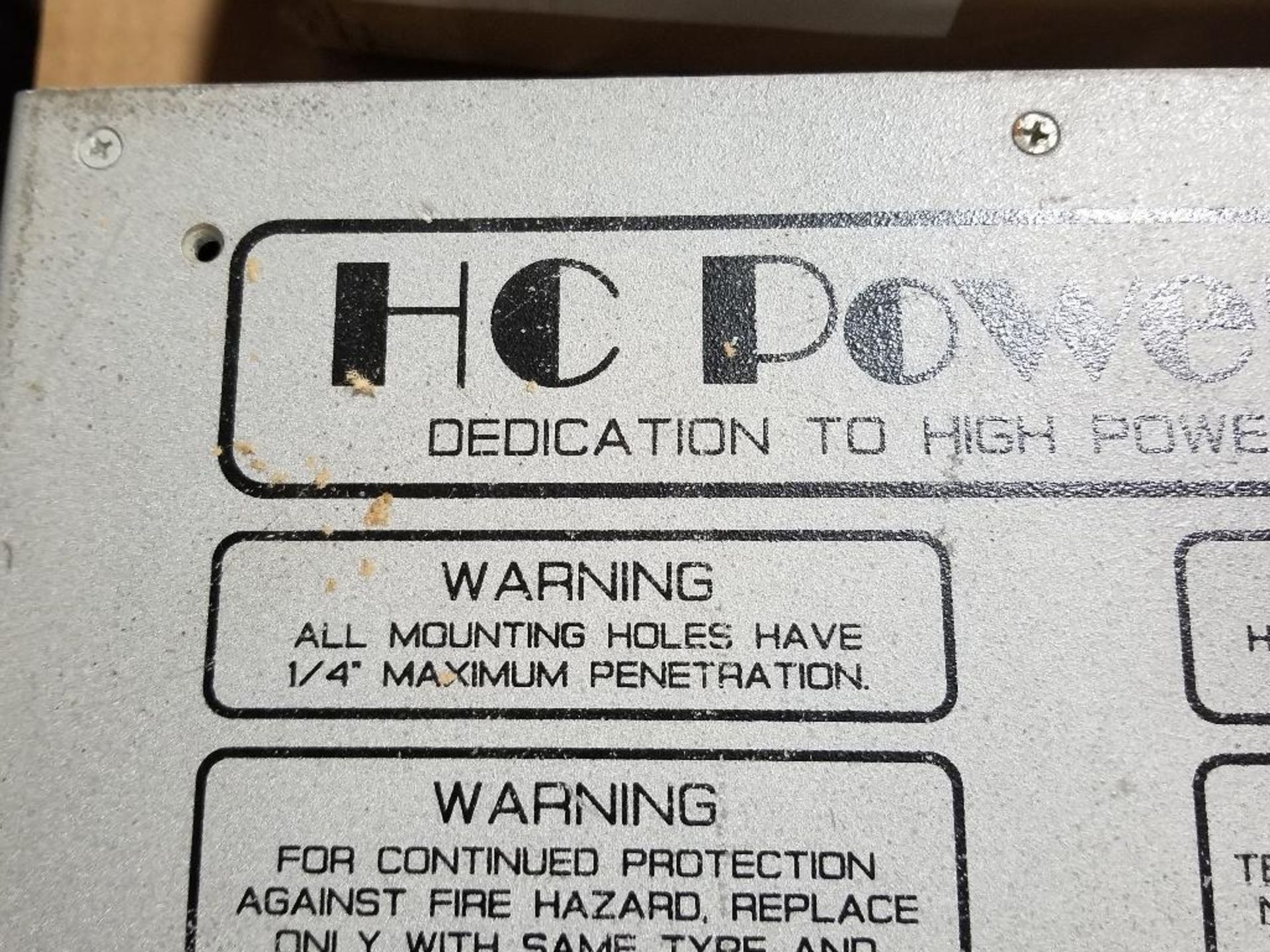 HC Power, INC HC40-C1173 Power Supply Module. - Image 5 of 6