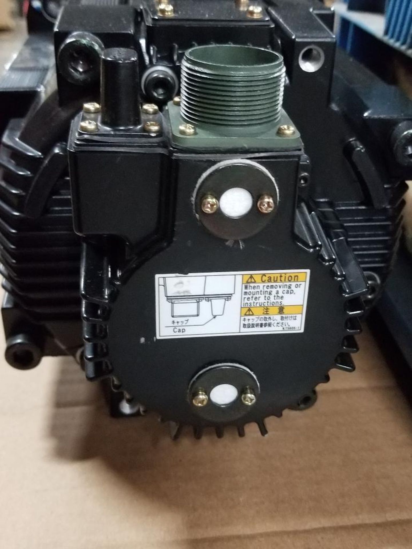 2900W Yaskawa Electric servo motor. SGMGH-30A2A-YRA1. 200V, 1500RM. - Image 4 of 5