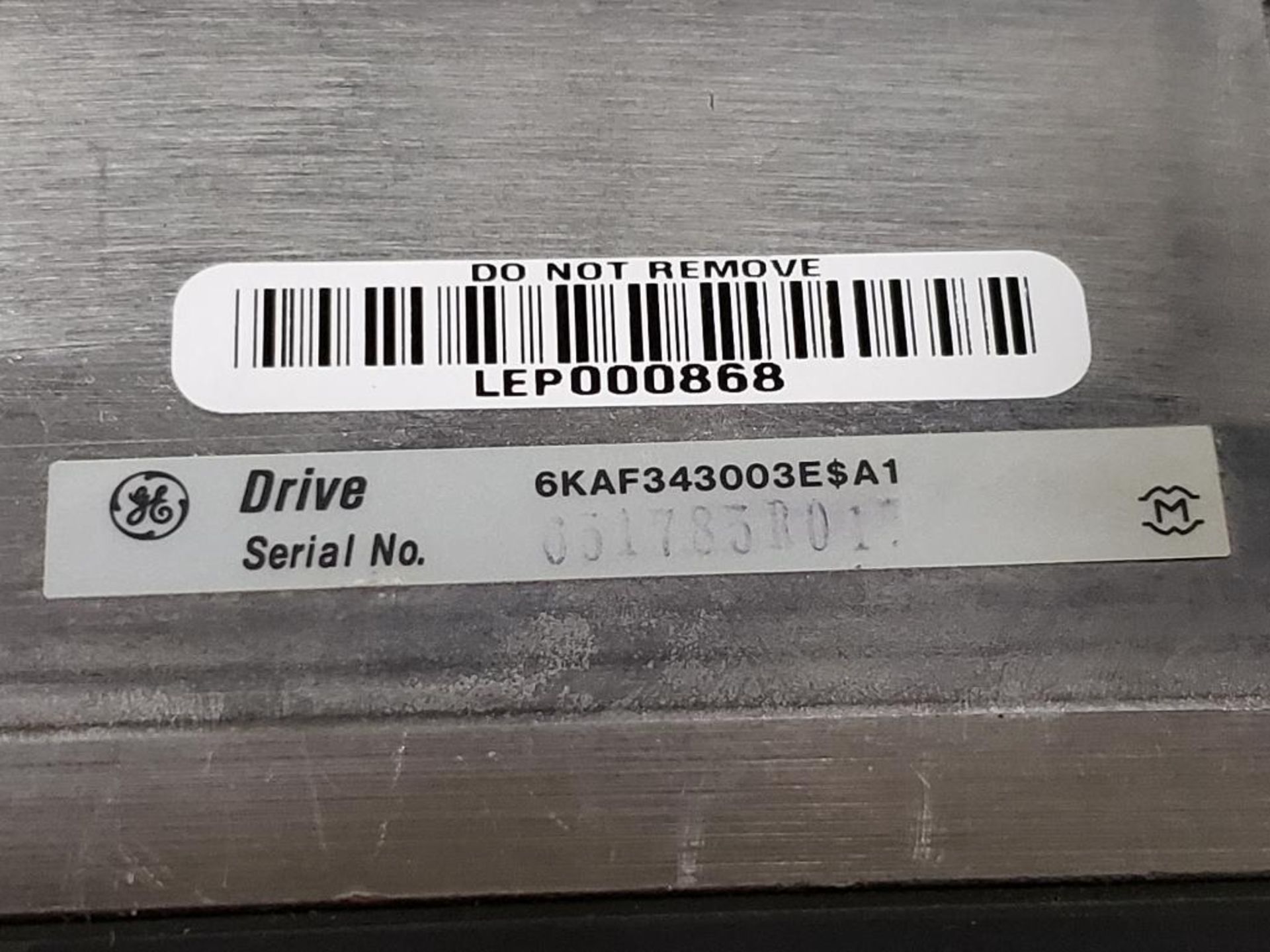 GE AF-300E$ Drive. 6KAF343003E$A1. - Image 6 of 6