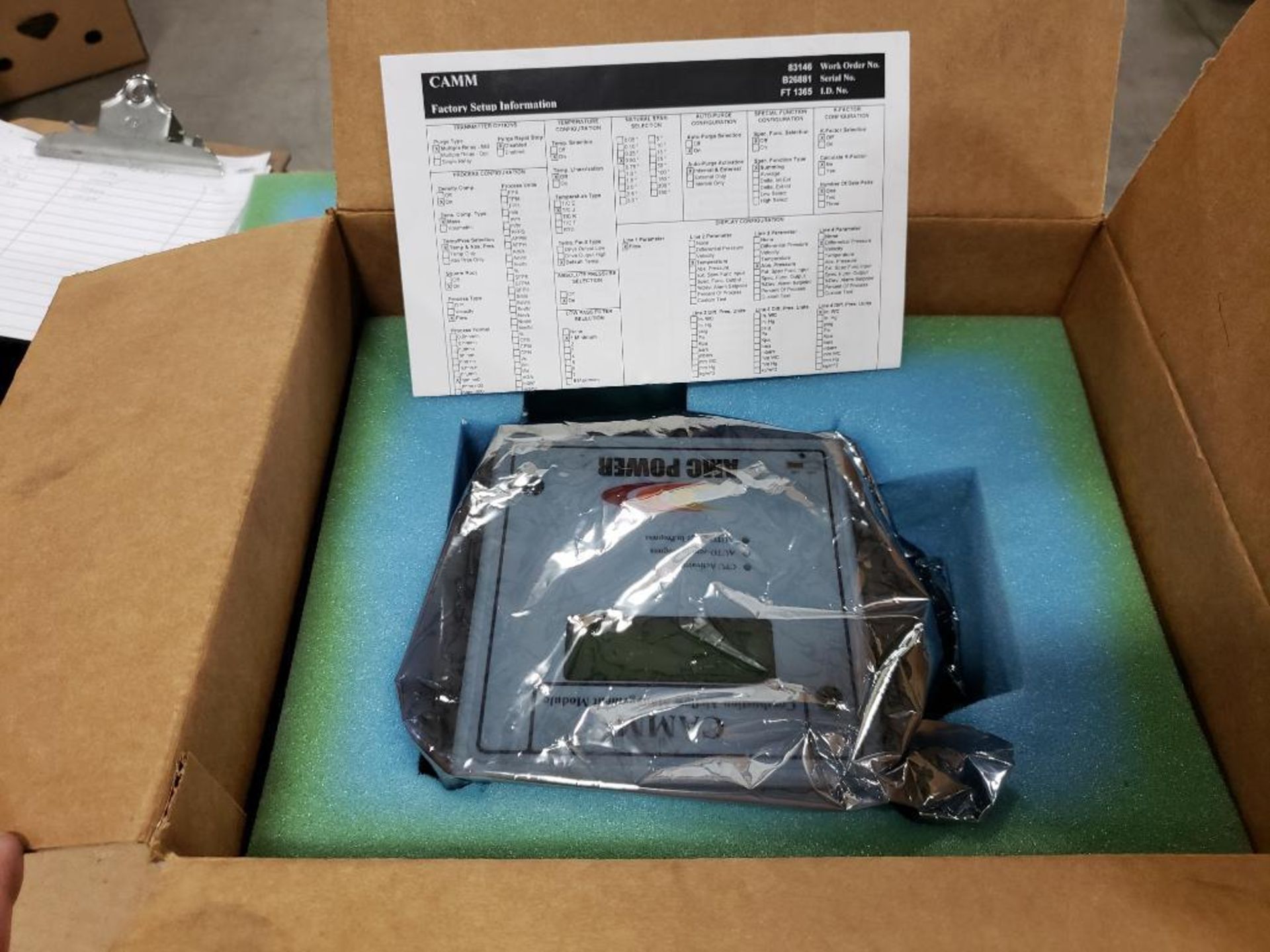 Air Monitor Corp. Process CAMM control instrumentation. Combustion Airflow Management Module. - Image 2 of 12