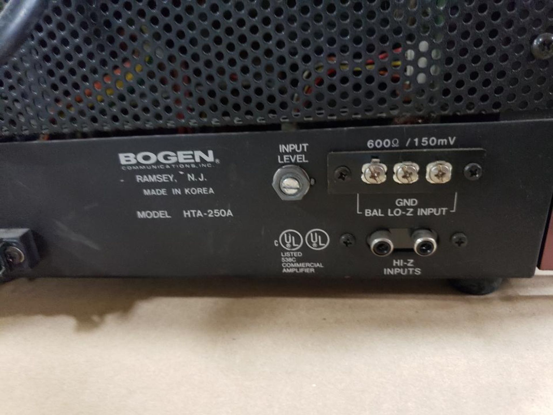 Qty 2 - Assorted Power supply. Bogen, HP. - Image 4 of 7